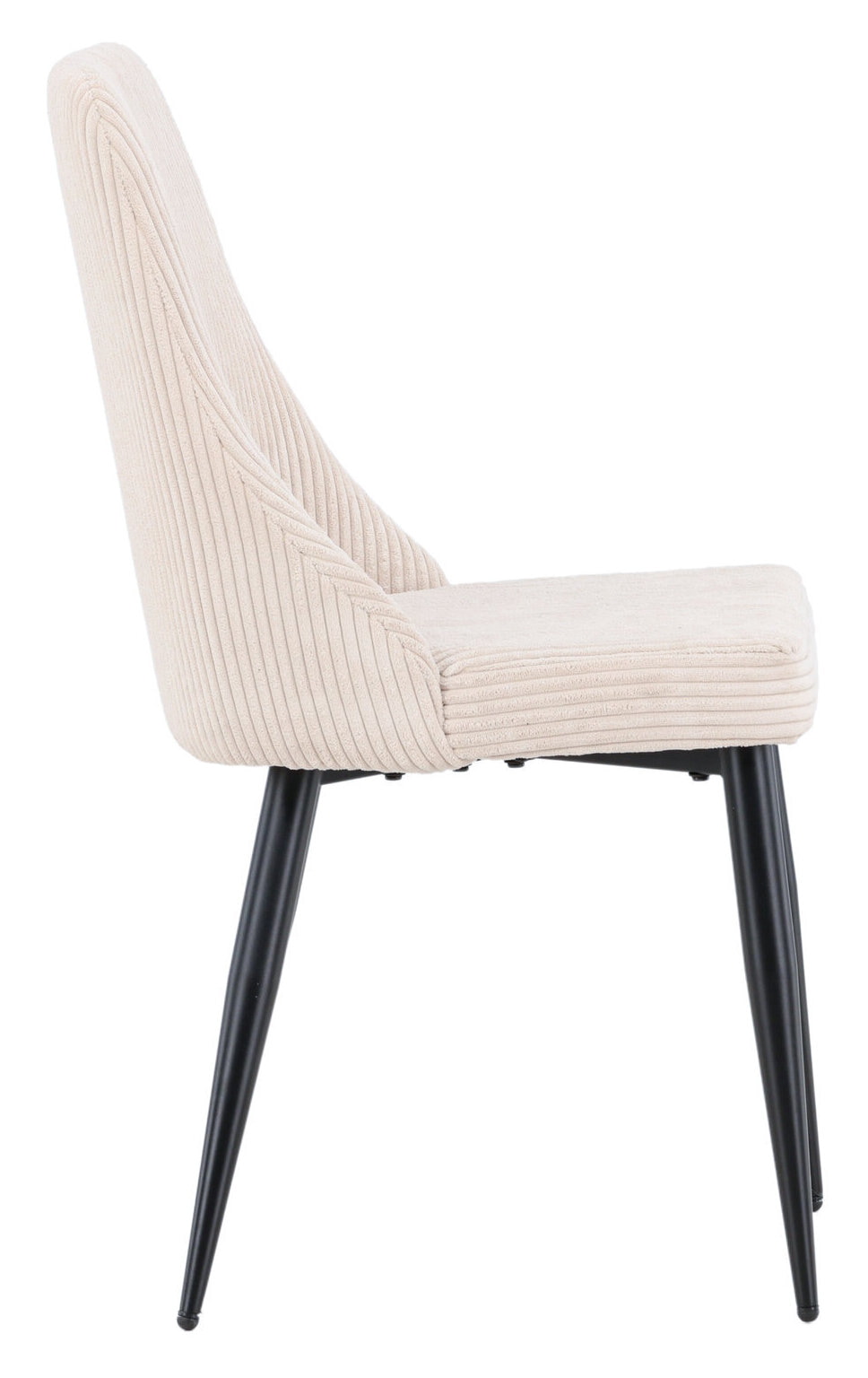 Nohr Eetkamerstoel 'Alexys' Rib, kleur Beige