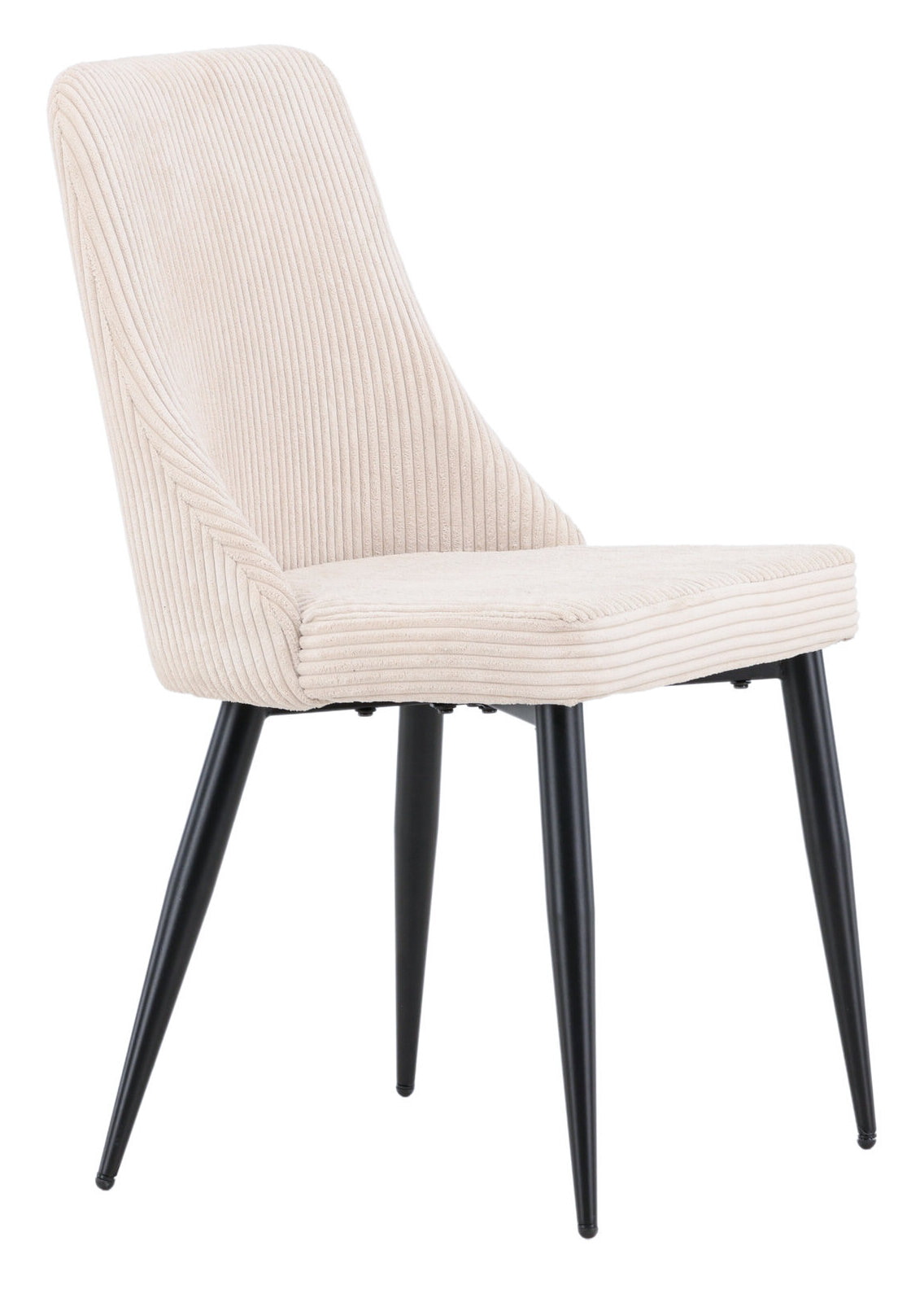 Nohr Eetkamerstoel 'Alexys' Rib, kleur Beige