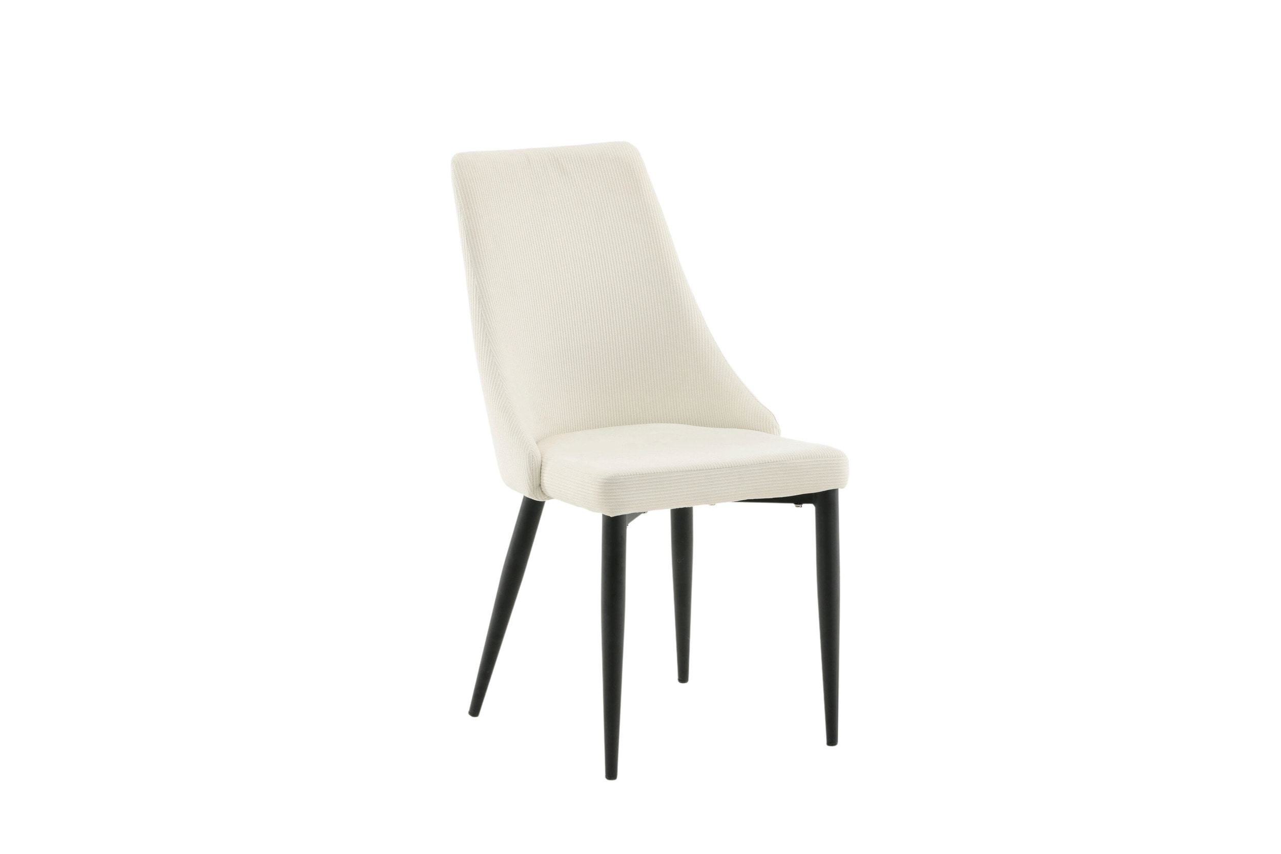 Nohr Eetkamerstoel 'Alexys' Rib, kleur Wit