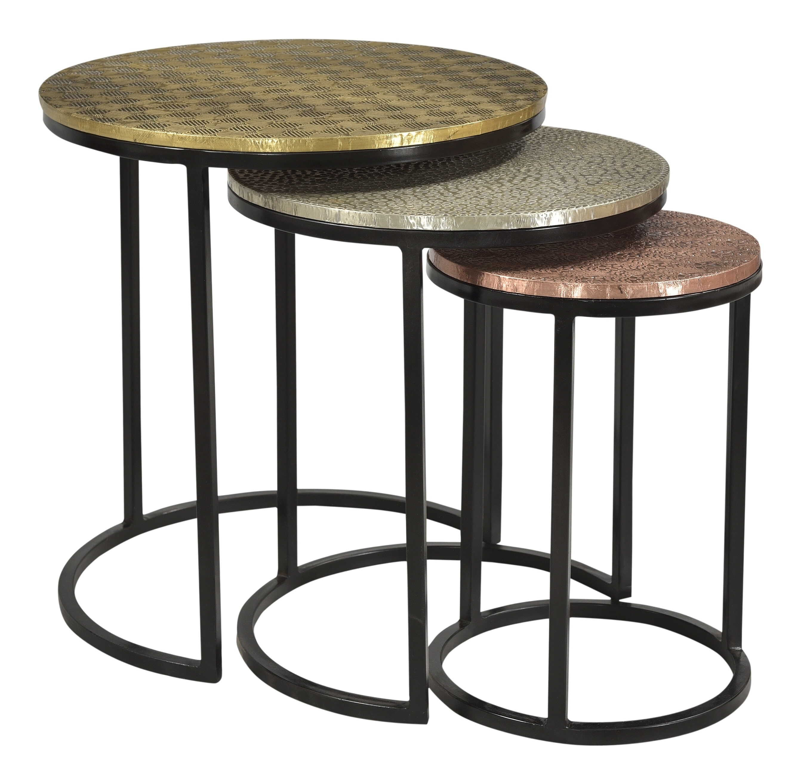 Artistiq Salontafel 'Hajo' Set van 3 stuks