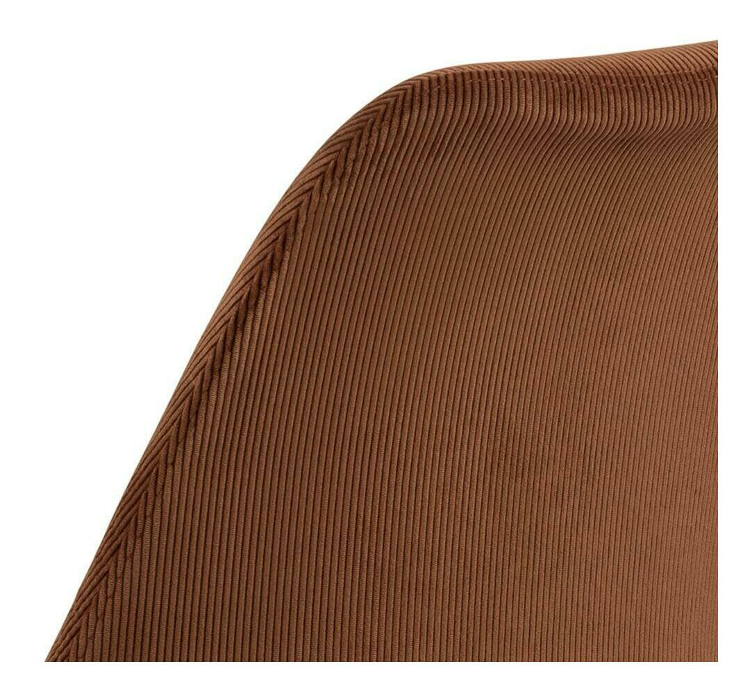 Bendt Eetkamerstoel 'Liva' Rib, kleur Koper