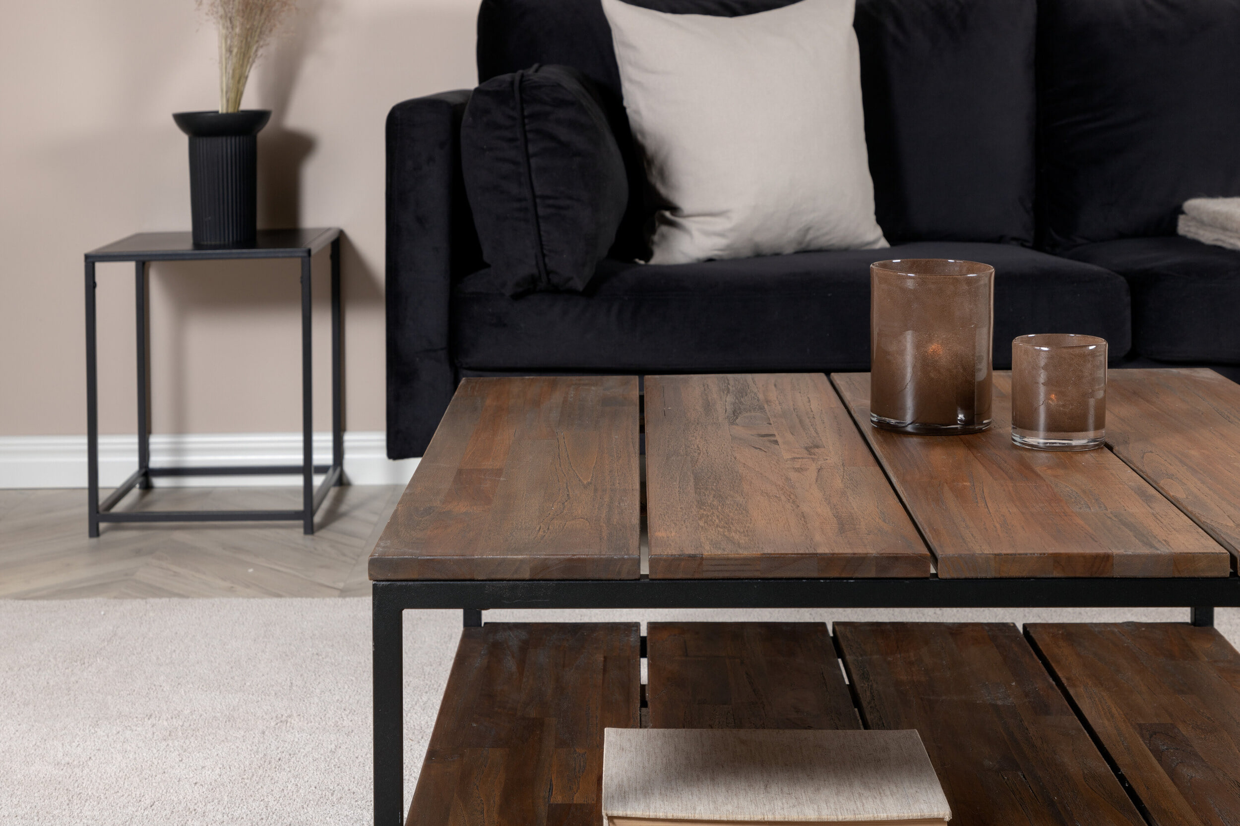 Nohr Salontafel 'Nathania' Teakhout, 80 x 80cm