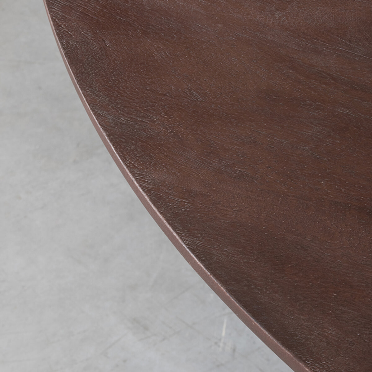 LABEL51 Ronde Eettafel 'Olly' Espresso Mangohout, 150cm