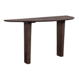 LABEL51 Organische Sidetable 'Wow' Mangohout, 135cm, kleur Espresso