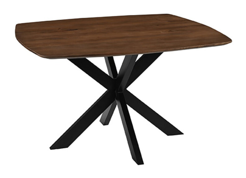 LABEL51 Eettafel Blake Mangohout, 130 x 130cm - Naturel