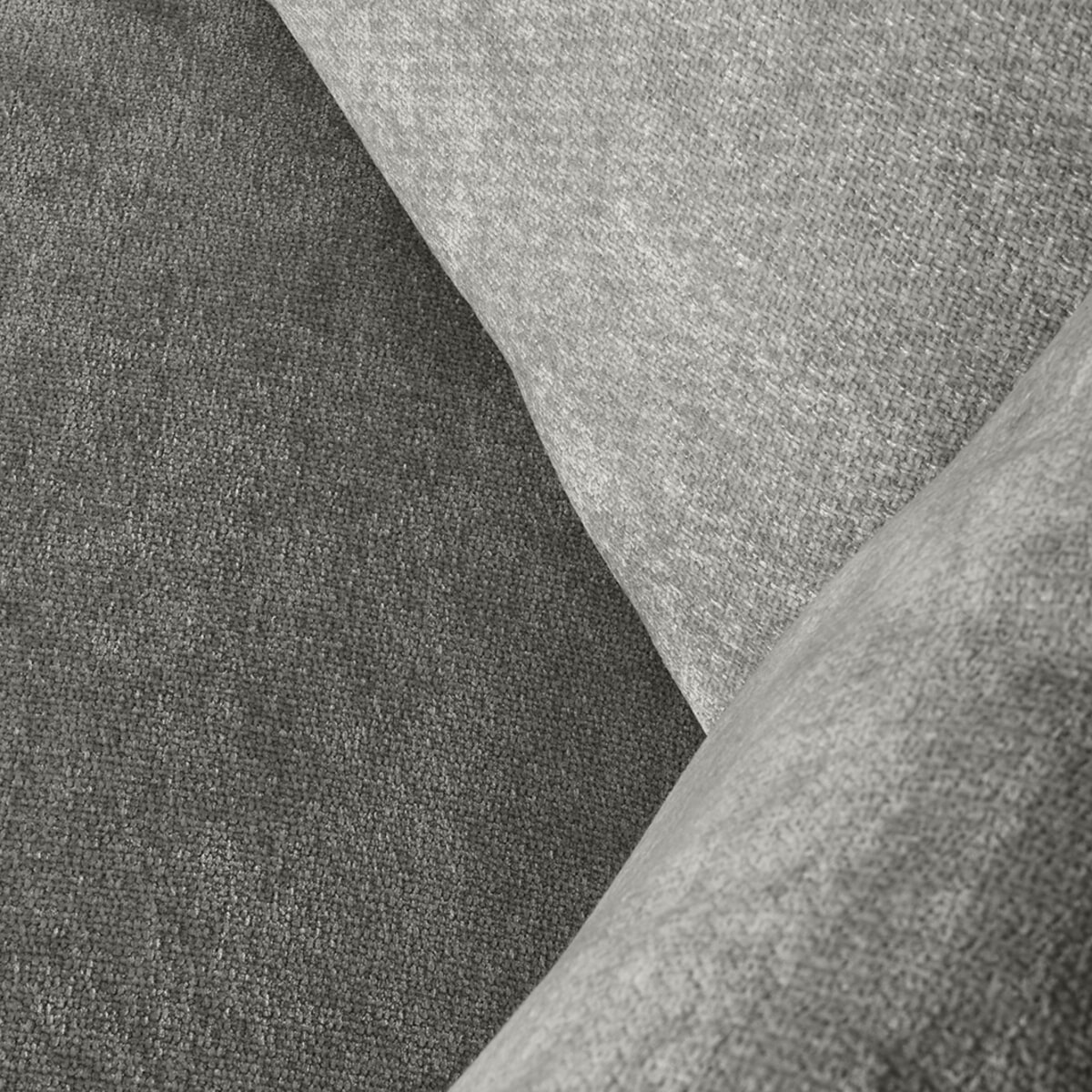 LABEL51 Hoekbank 'Milano' Rechts, Elite stof, kleur Stone