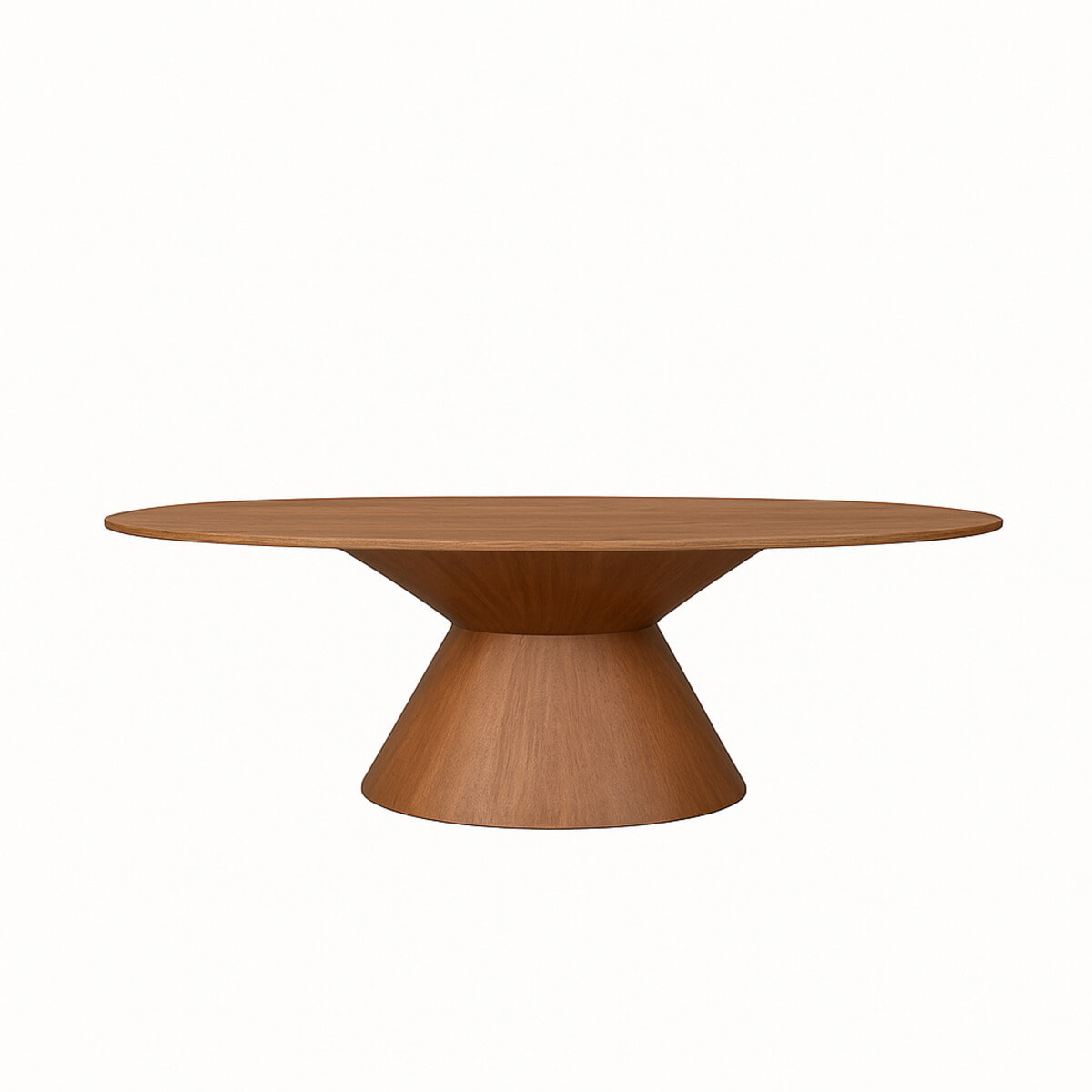 LABEL51 Ovale Eettafel Jagger Naturel Mangohout, 240 x 110cm - Ovaal