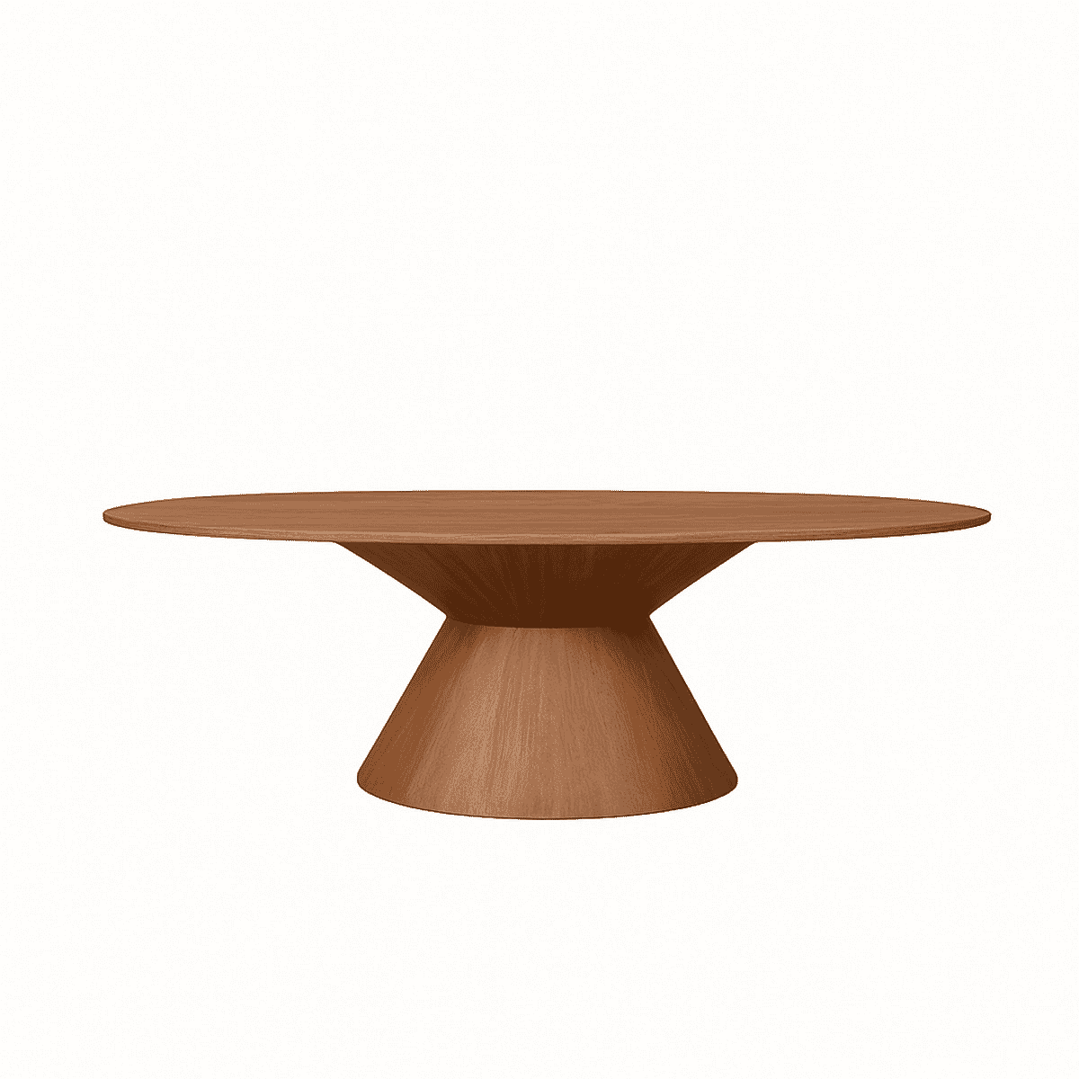 LABEL51 Ovale Eettafel Jagger Naturel Mangohout, 240 x 110cm