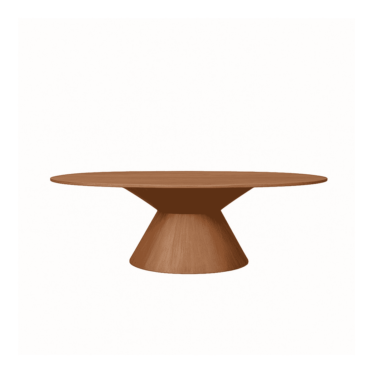 LABEL51 Ovale Eettafel Jagger Naturel Mangohout, 220 x 110cm