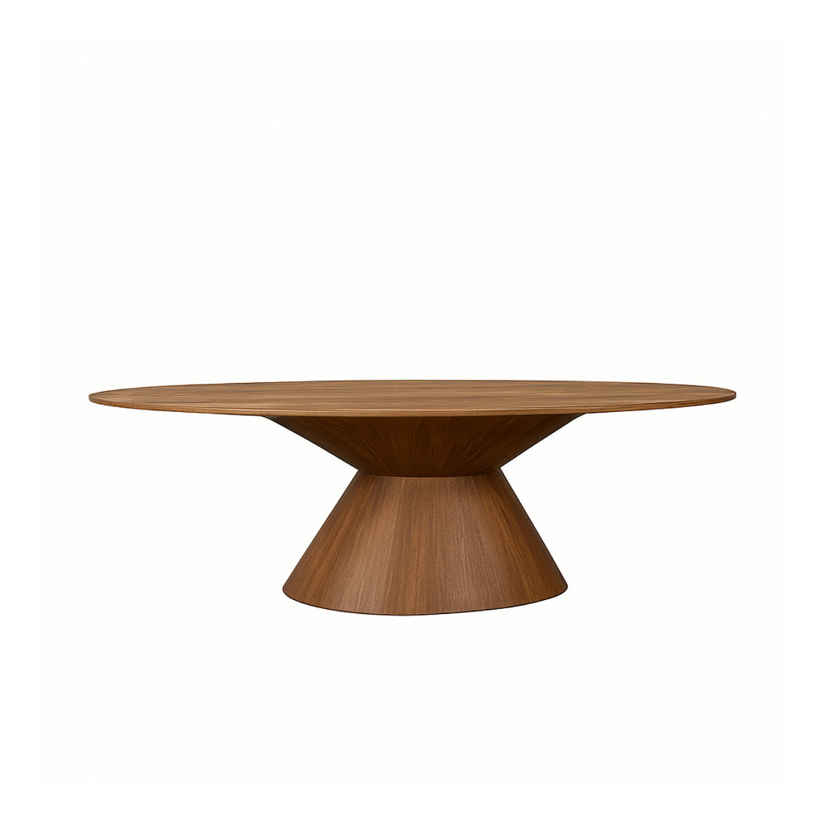 LABEL51 Ovale Eettafel 'Jagger' Naturel Mangohout, 220 x 110cm