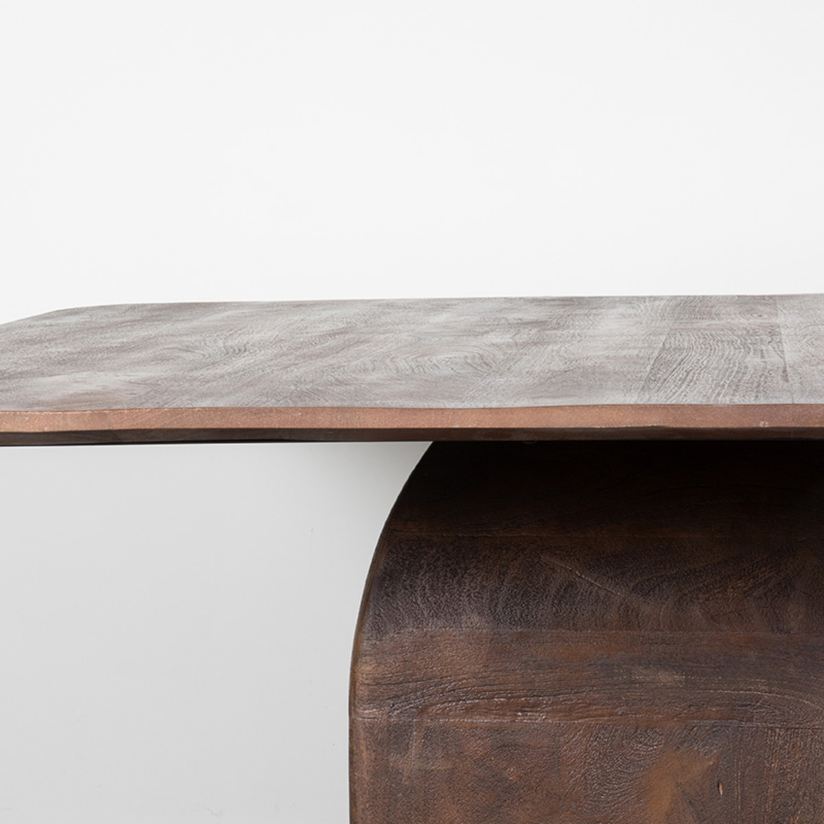LABEL51 Vierkante Eettafel 'Ingo' Espresso Mangohout, 140 x 140cm