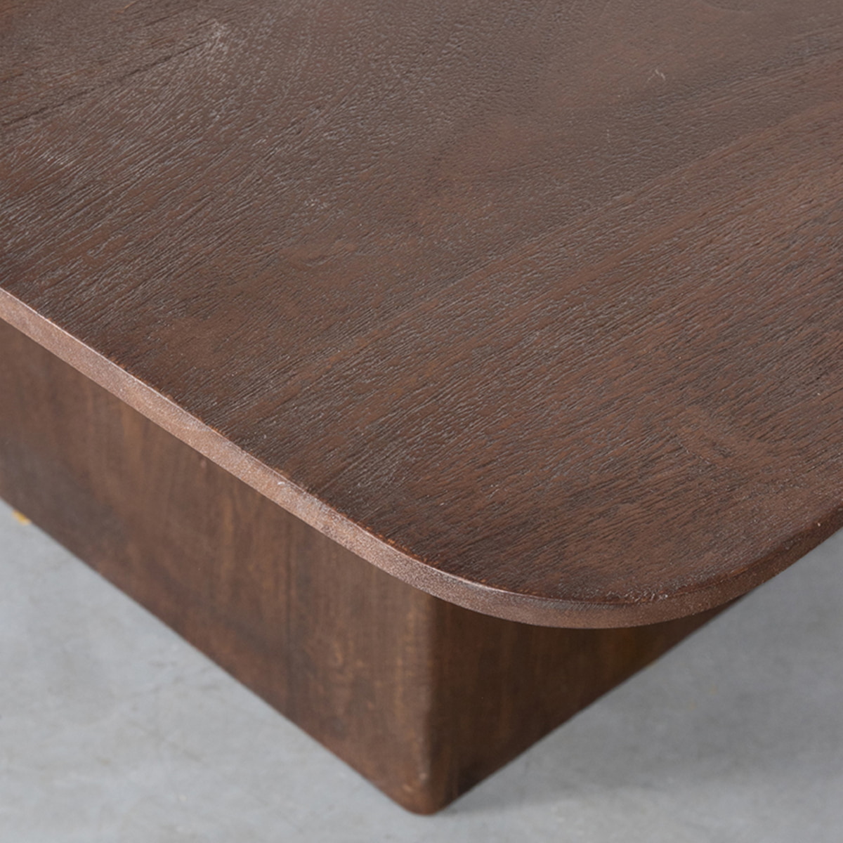 LABEL51 Vierkante Eettafel 'Ingo' Espresso Mangohout, 140 x 140cm