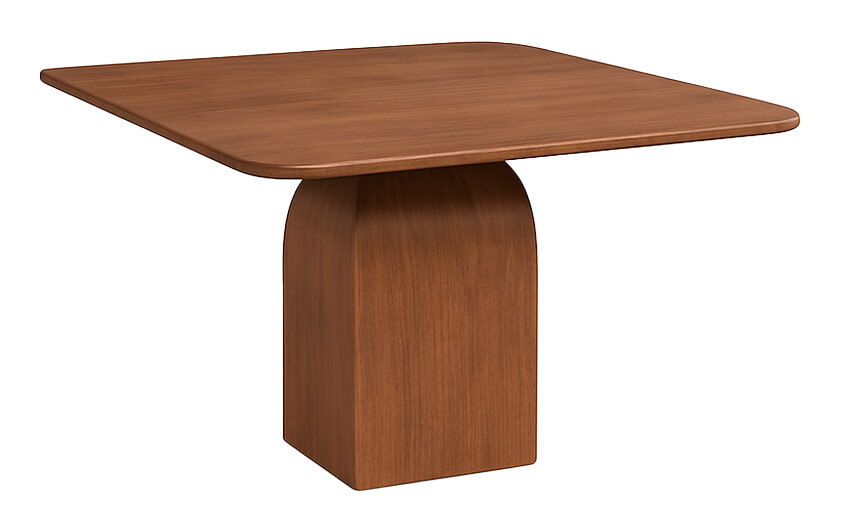 LABEL51 Vierkante Eettafel Ingo Naturel Mangohout, 130 x 130cm