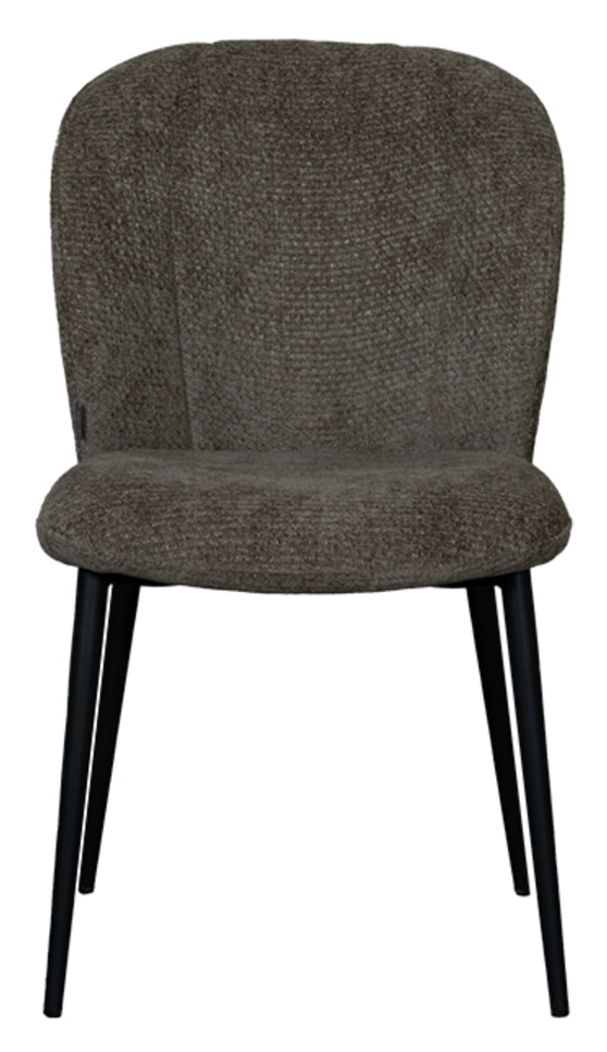 LABEL51 Eetkamerstoel 'Vino' Elite stof, kleur Hunter