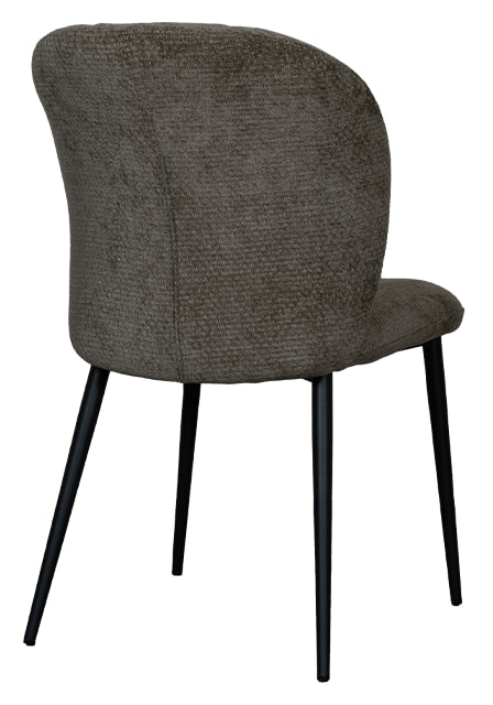 LABEL51 Eetkamerstoel 'Vino' Elite stof, kleur Hunter
