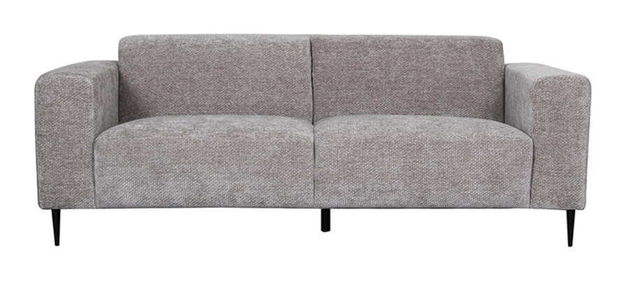LABEL51 3-zits Bank 'Eden' Elite stof, kleur Stone