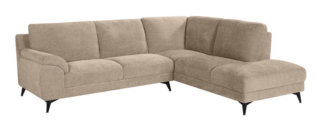 LABEL51 Loungebank 'Santino' Elite stof, kleur Clay