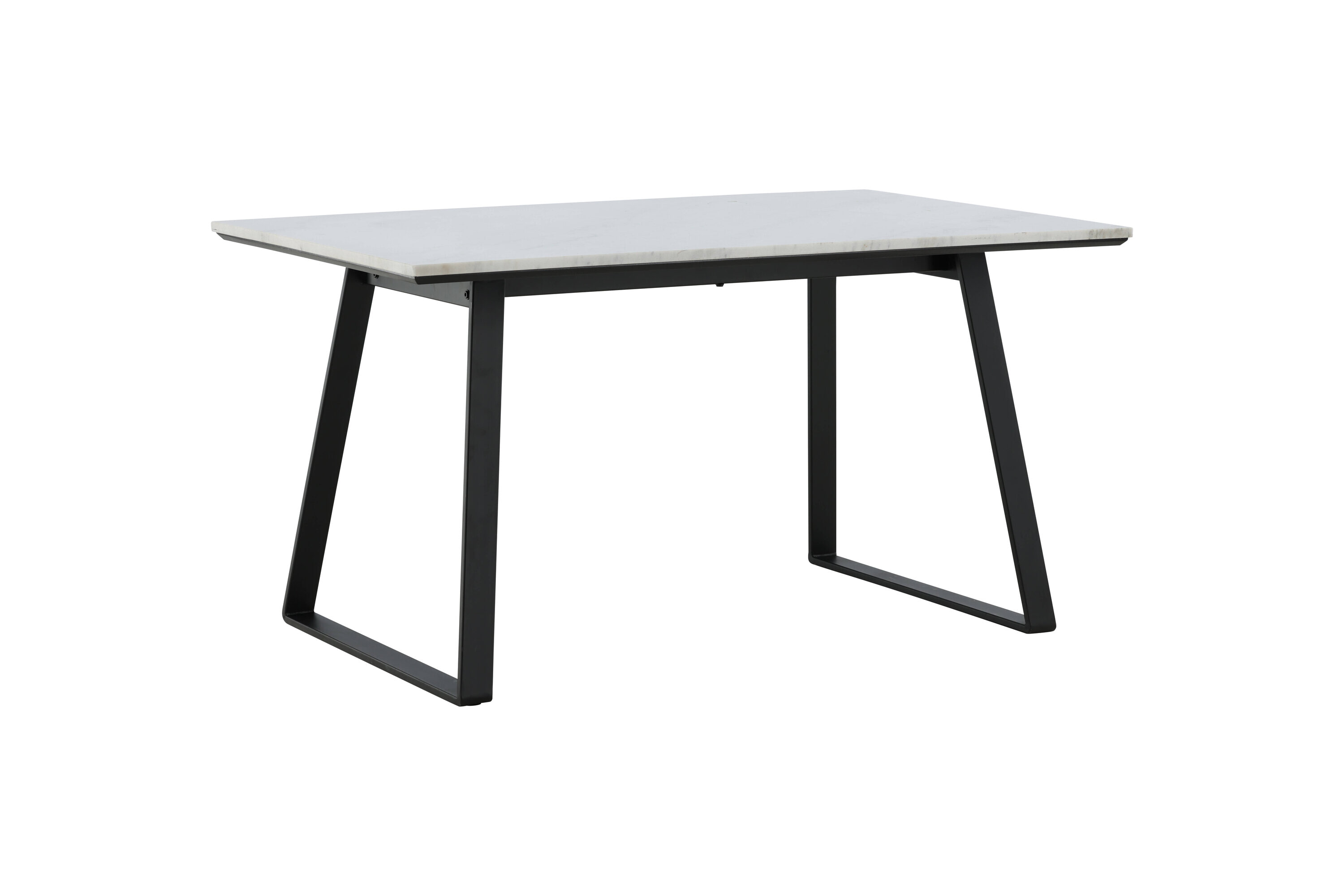 Nohr Eettafel 'Lenton' Marmer, 140 x 90cm, kleur Wit