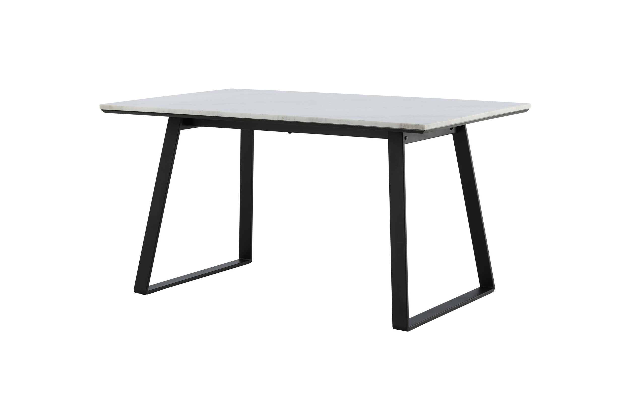 Nohr Eettafel 'Lenton' Marmer, 140 x 90cm, kleur Wit