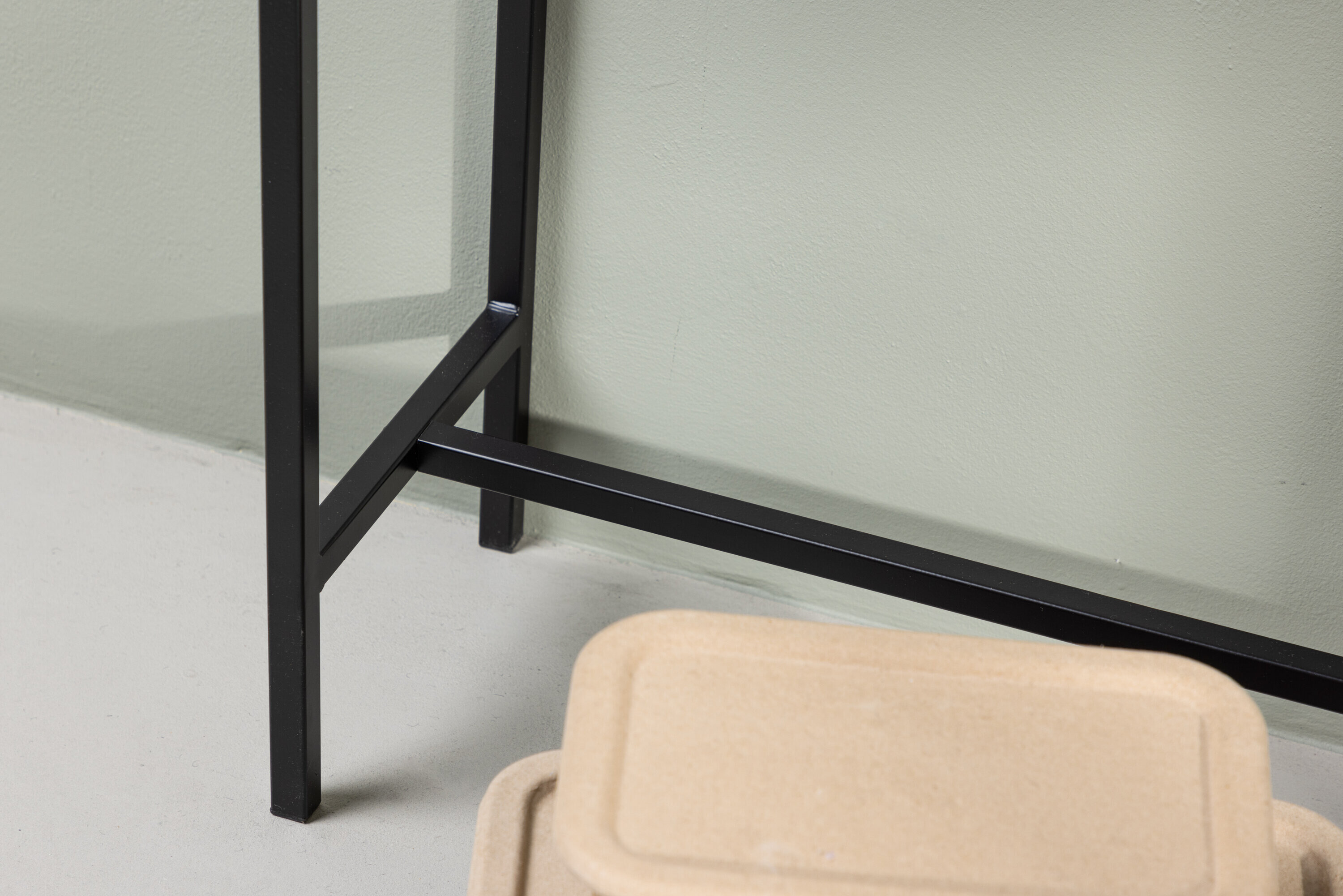 Nohr Sidetable 'Shaindy' 100cm, kleur Zwart