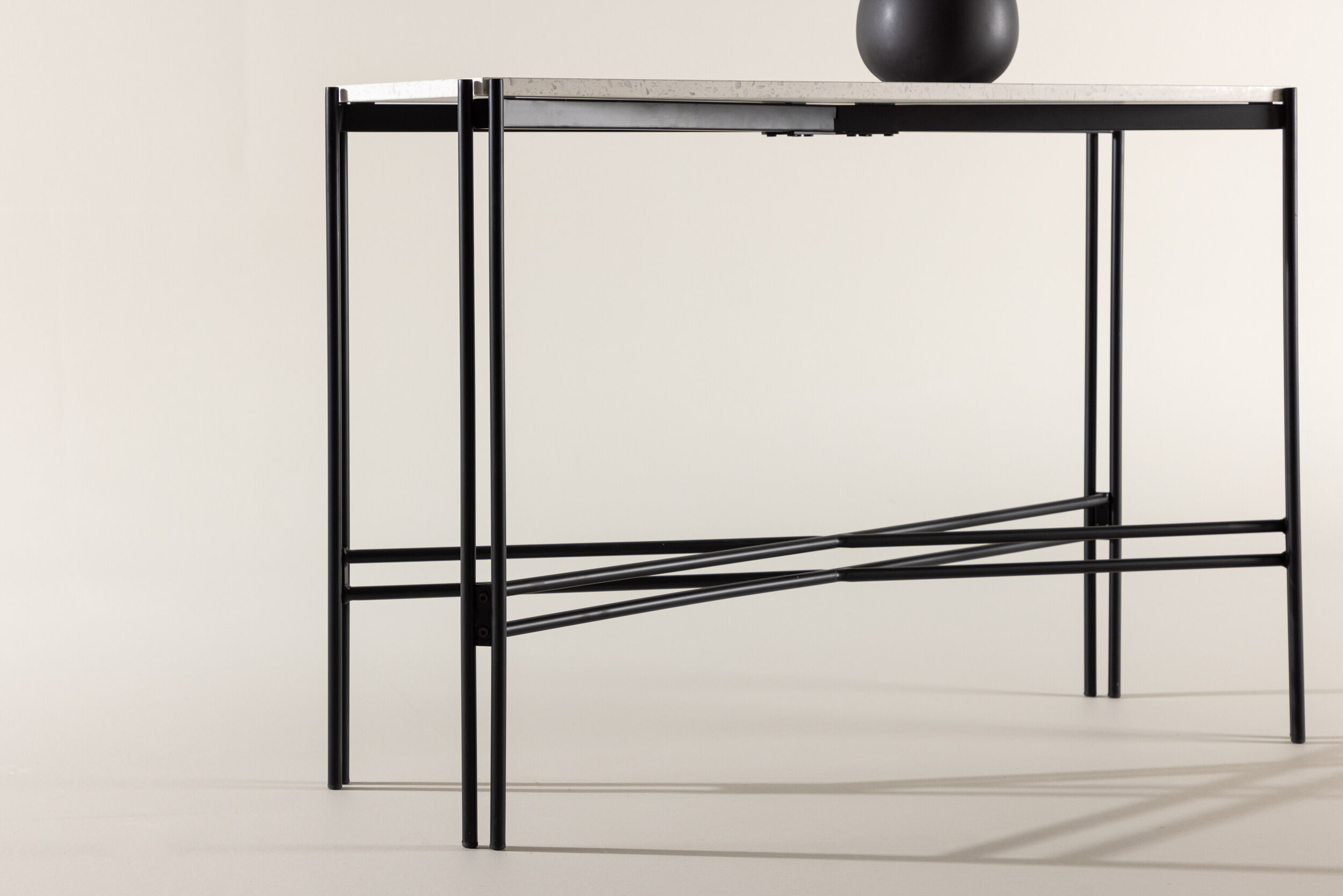 Nohr Sidetable 'Yasemin' Terrazzo, 110cm