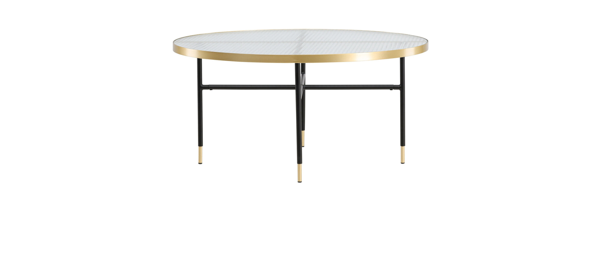 Nohr Ronde Salontafel 'Iyana' Glas, 98cm