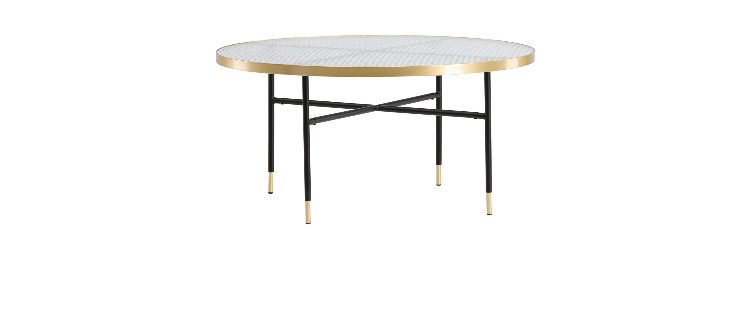 Nohr Ronde Salontafel 'Iyana' Glas, 98cm