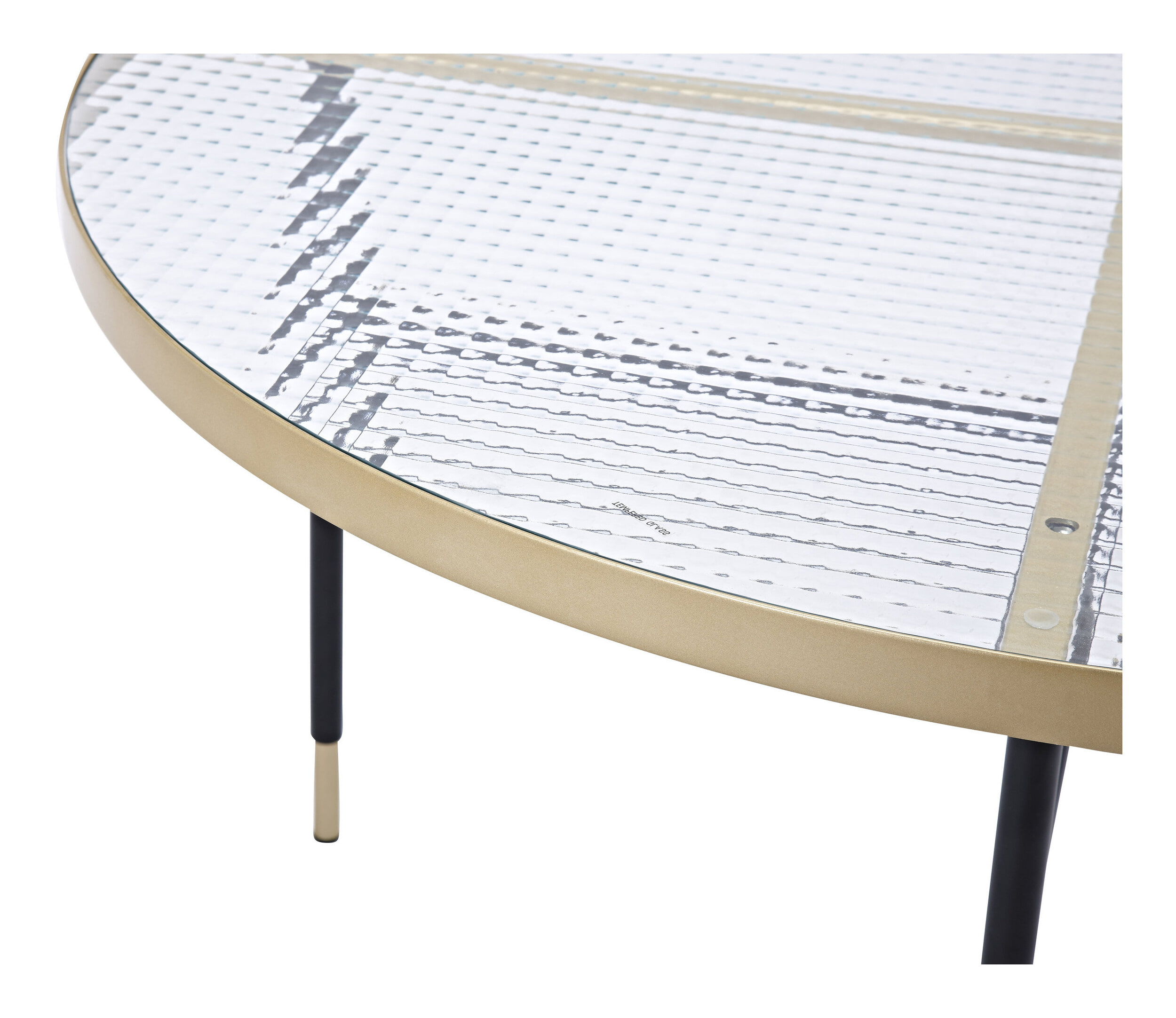 Nohr Ronde Salontafel 'Iyana' Glas, 98cm