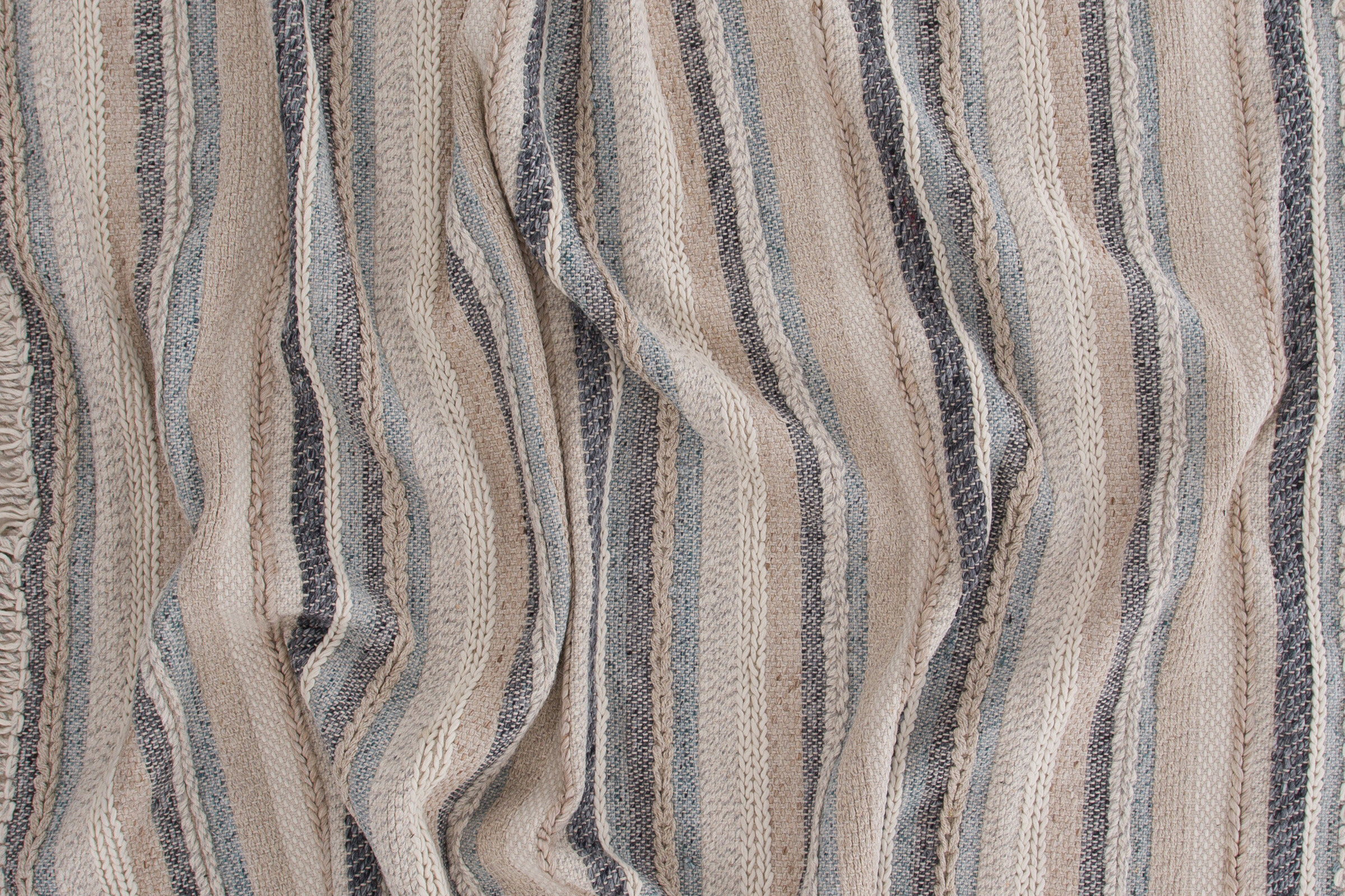 Nohr Vloerkleed 'Roxsana' Wol, 200 x 300cm, kleur Beige