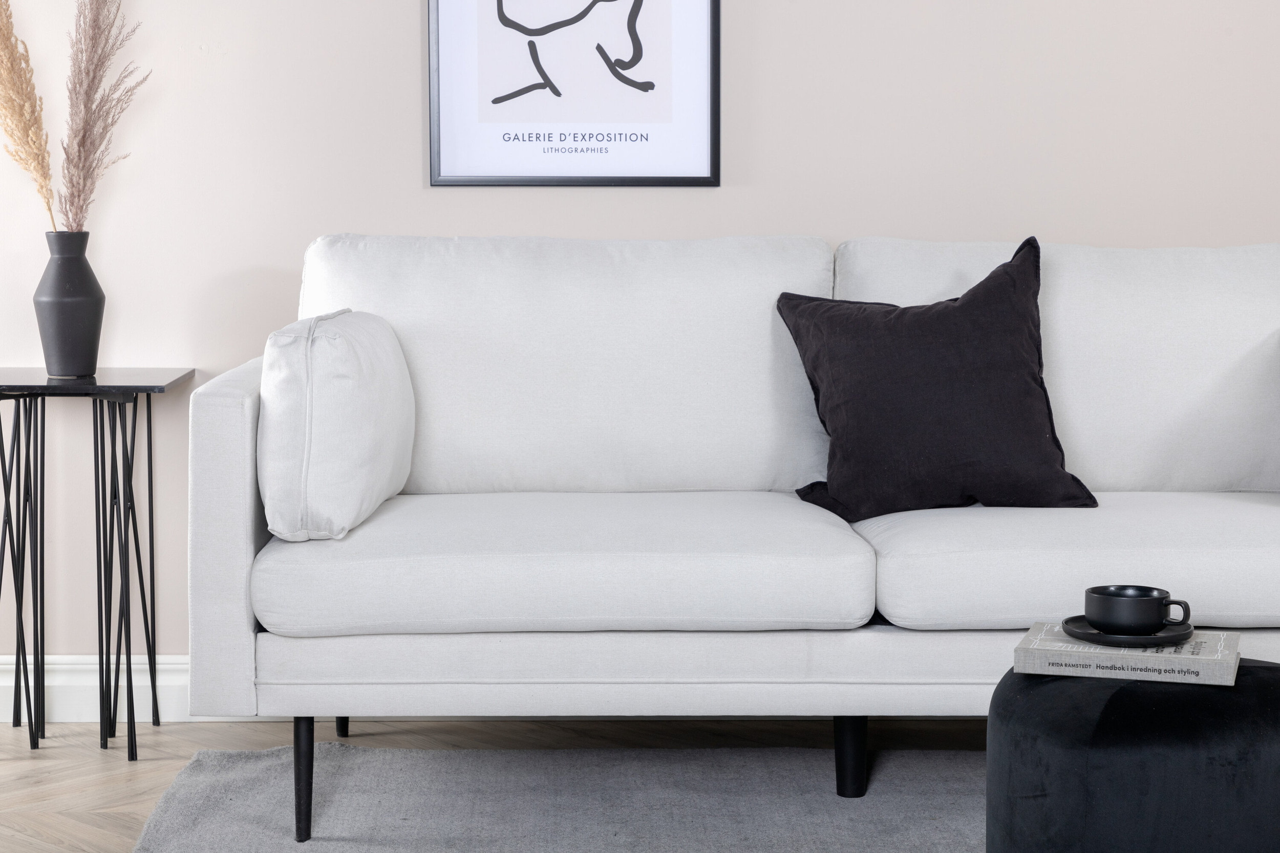 Nohr 3-zits Bank 'Tylan' kleur Beige