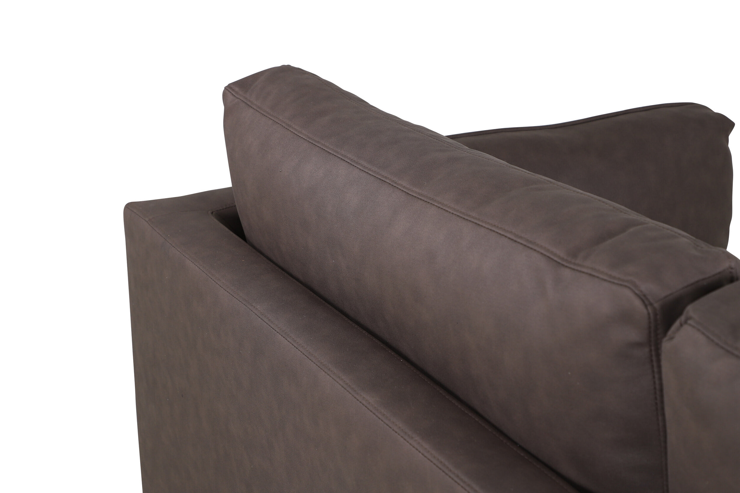 Nohr 3-zits Bank 'Tylan' Microfiber, kleur Bruin