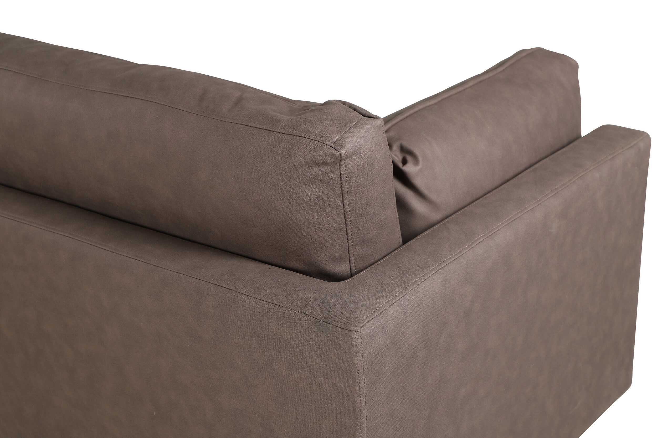 Nohr 3-zits Bank 'Tylan' Microfiber, kleur Bruin