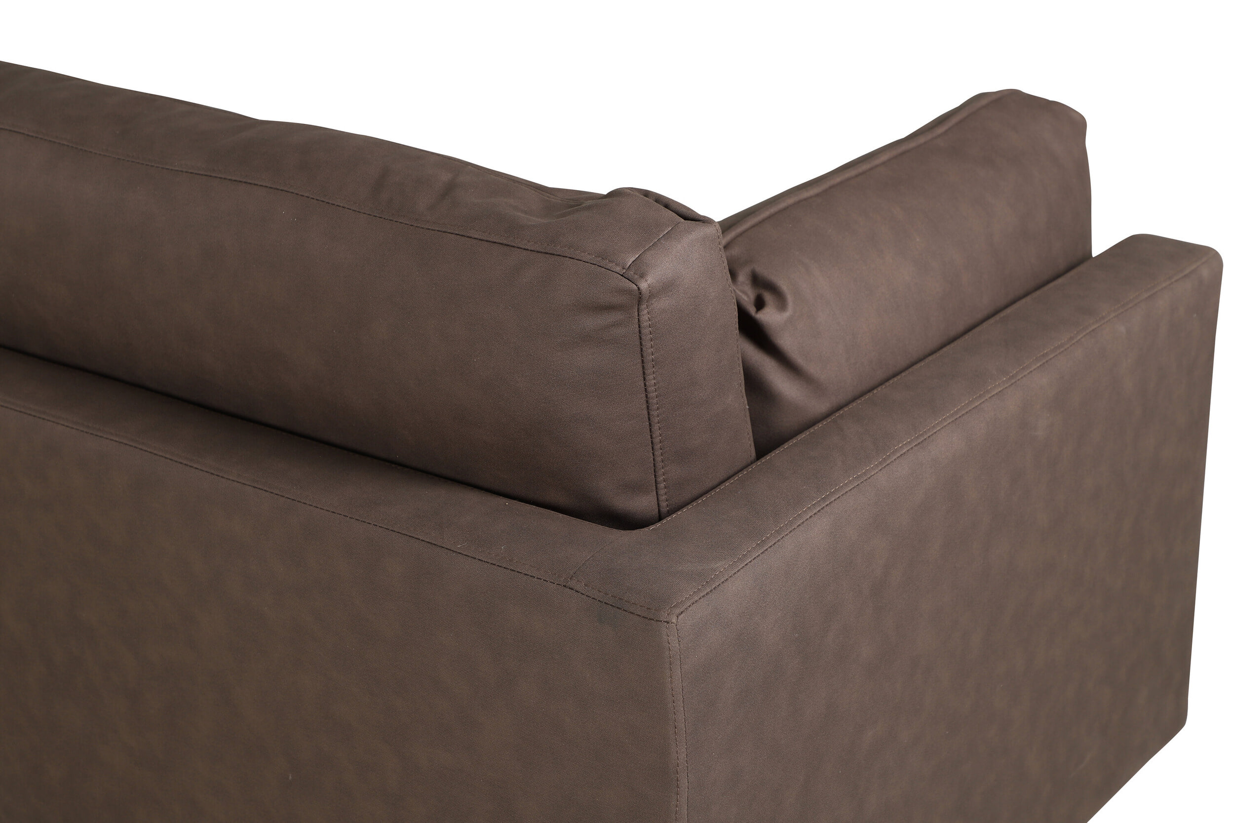 Nohr 3-zits Bank 'Tylan' Microfiber, kleur Bruin