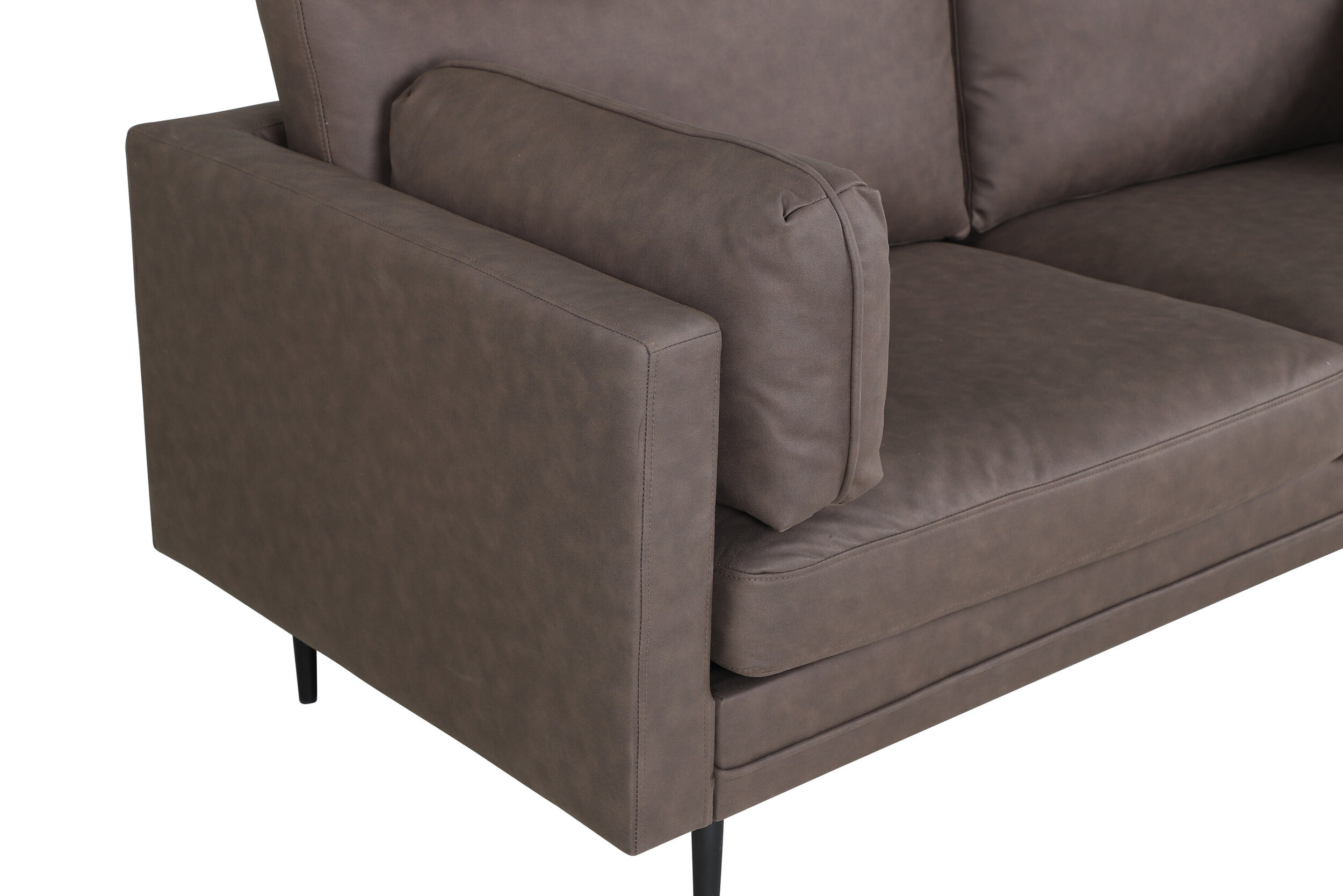 Nohr 3-zits Bank 'Tylan' Microfiber, kleur Bruin