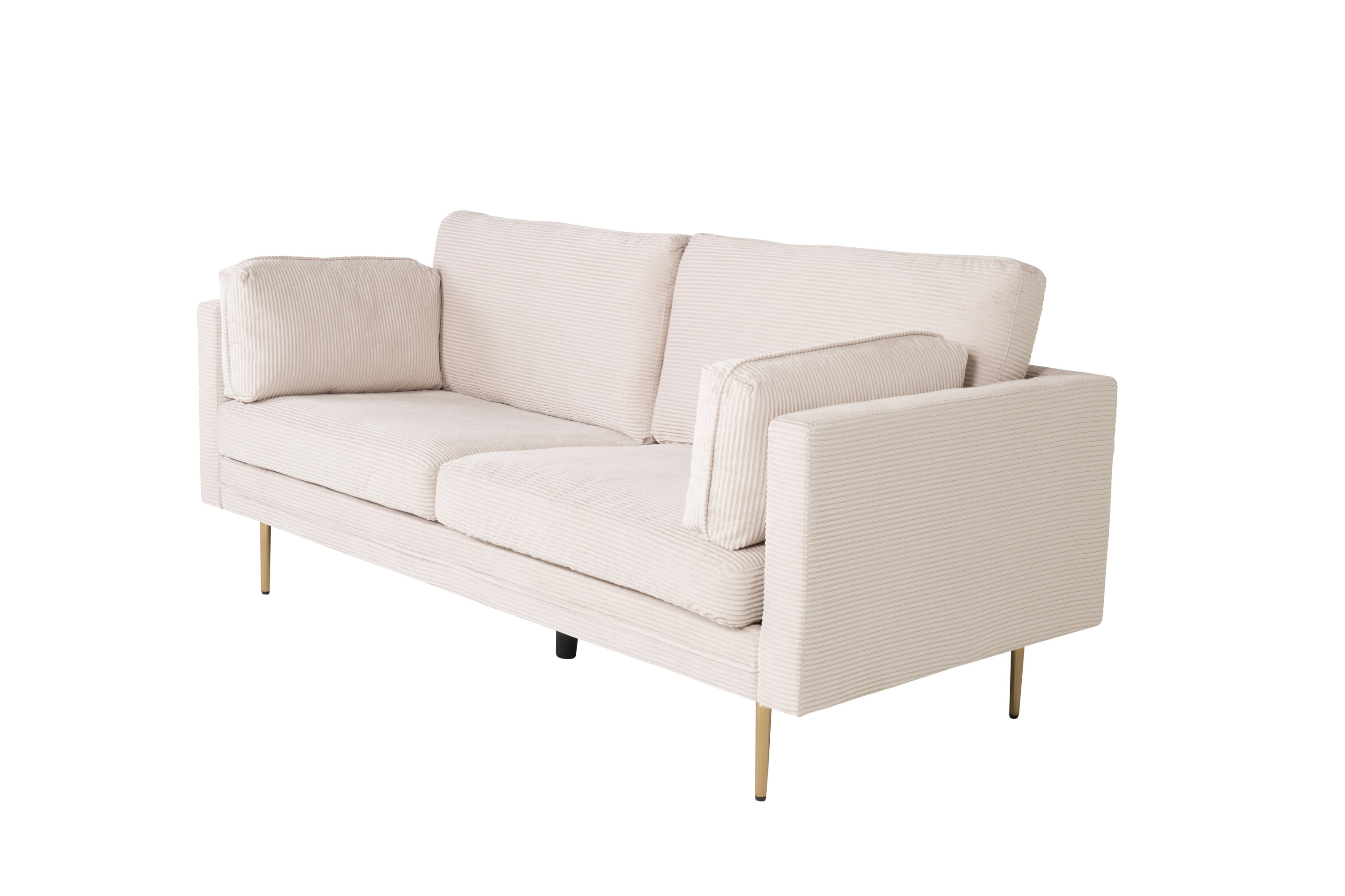 Nohr 3-zits Bank 'Tylan' Rib, kleur Beige