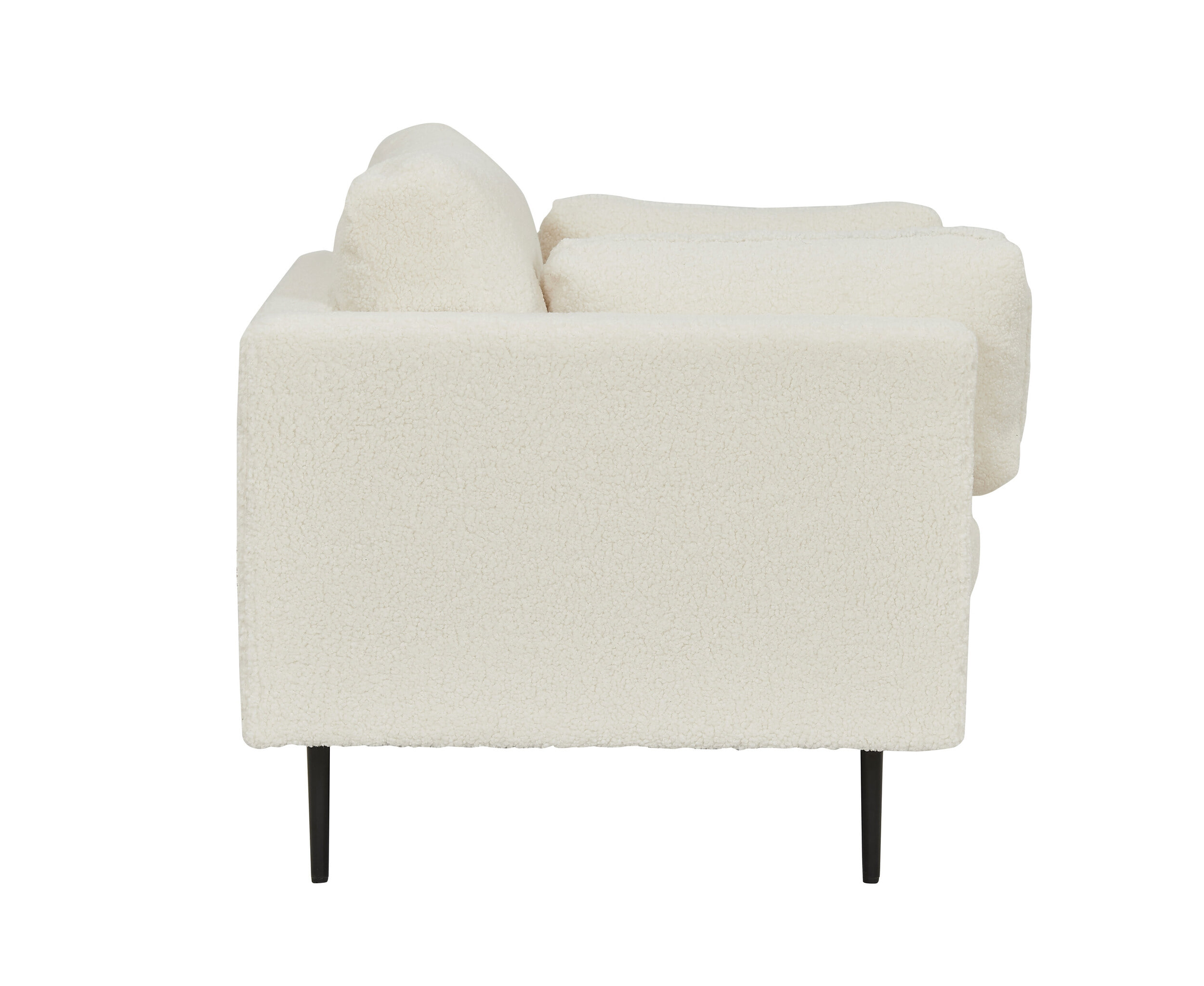 Nohr Fauteuil 'Tylan' Teddy, kleur Wit