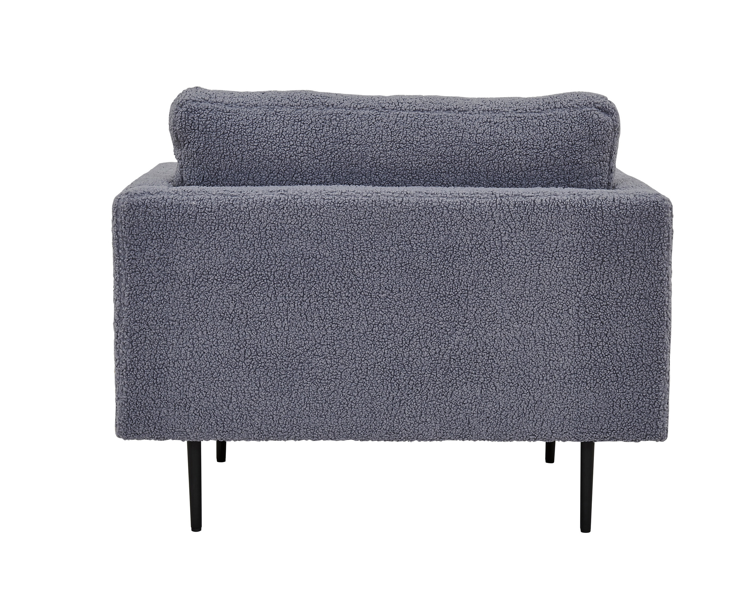 Nohr Fauteuil 'Tylan' Teddy, kleur Donkergrijs