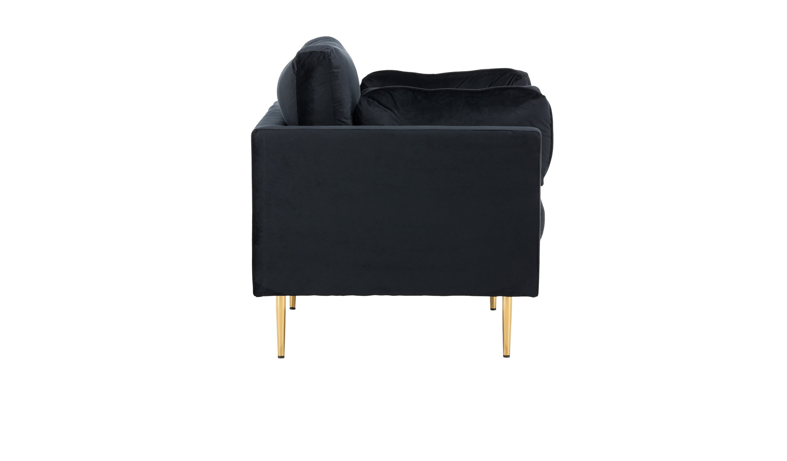 Nohr Fauteuil 'Tylan' Velvet, kleur Zwart