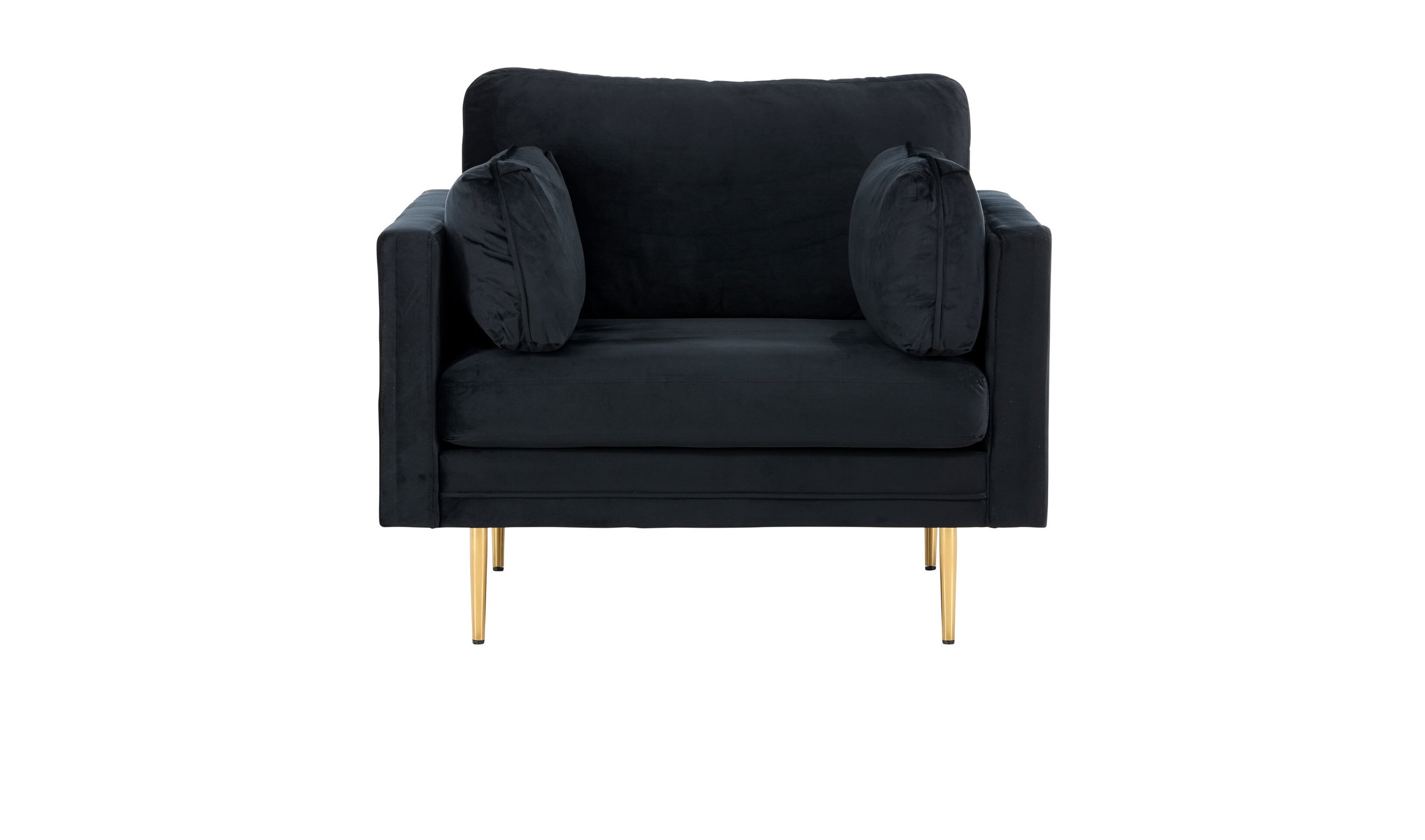 Nohr Fauteuil 'Tylan' Velvet, kleur Zwart