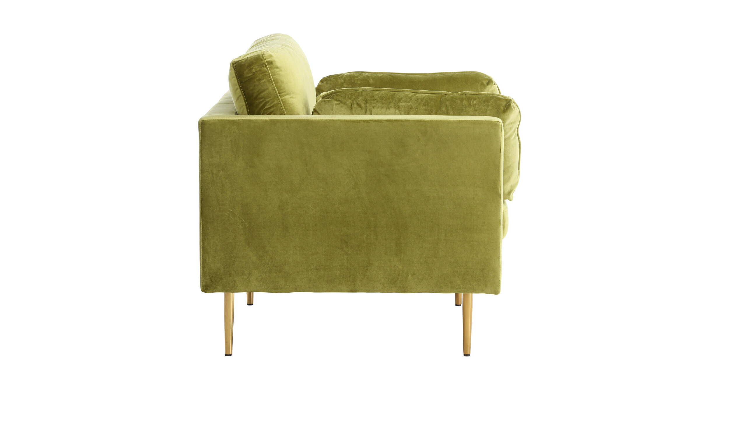 Nohr Fauteuil 'Tylan' Velvet, kleur Groen
