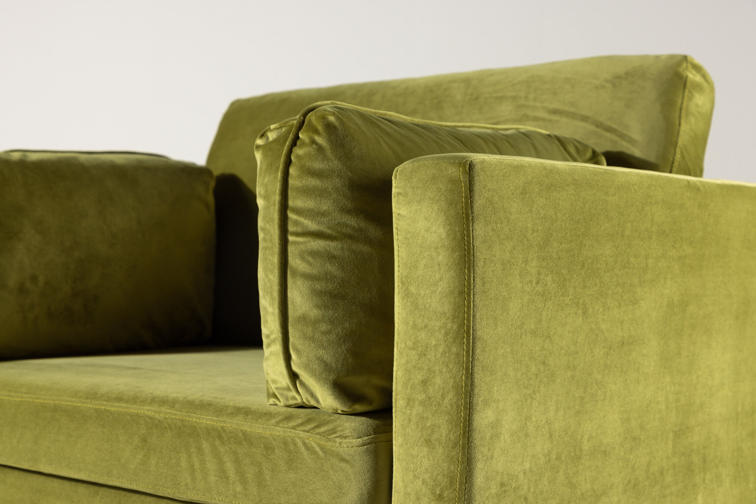 Nohr Fauteuil 'Tylan' Velvet, kleur Groen