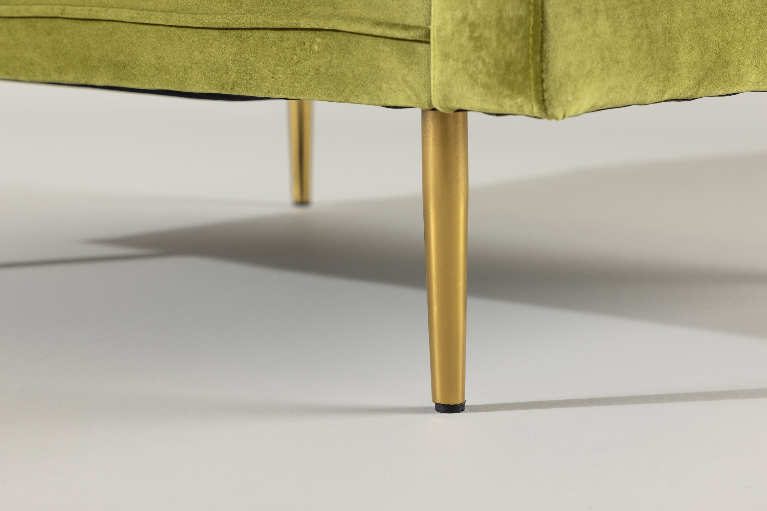Nohr Fauteuil 'Tylan' Velvet, kleur Groen