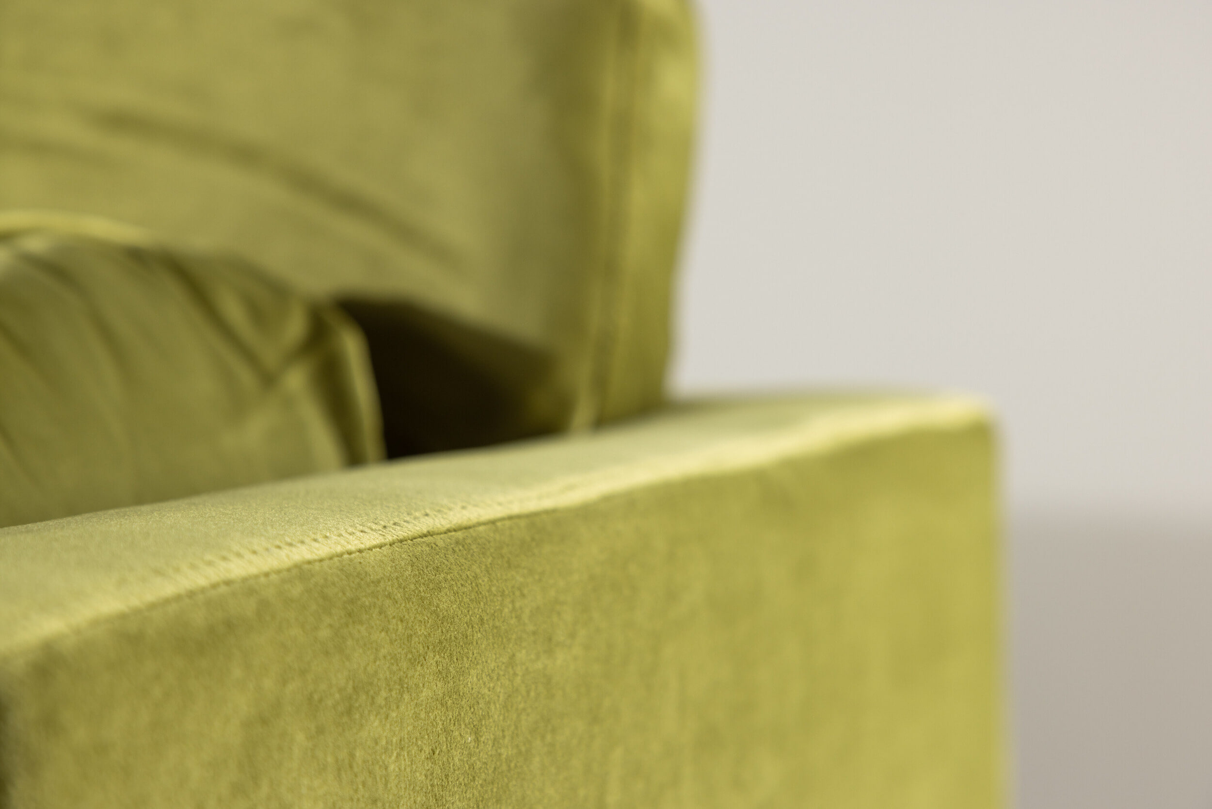 Nohr Fauteuil 'Tylan' Velvet, kleur Groen