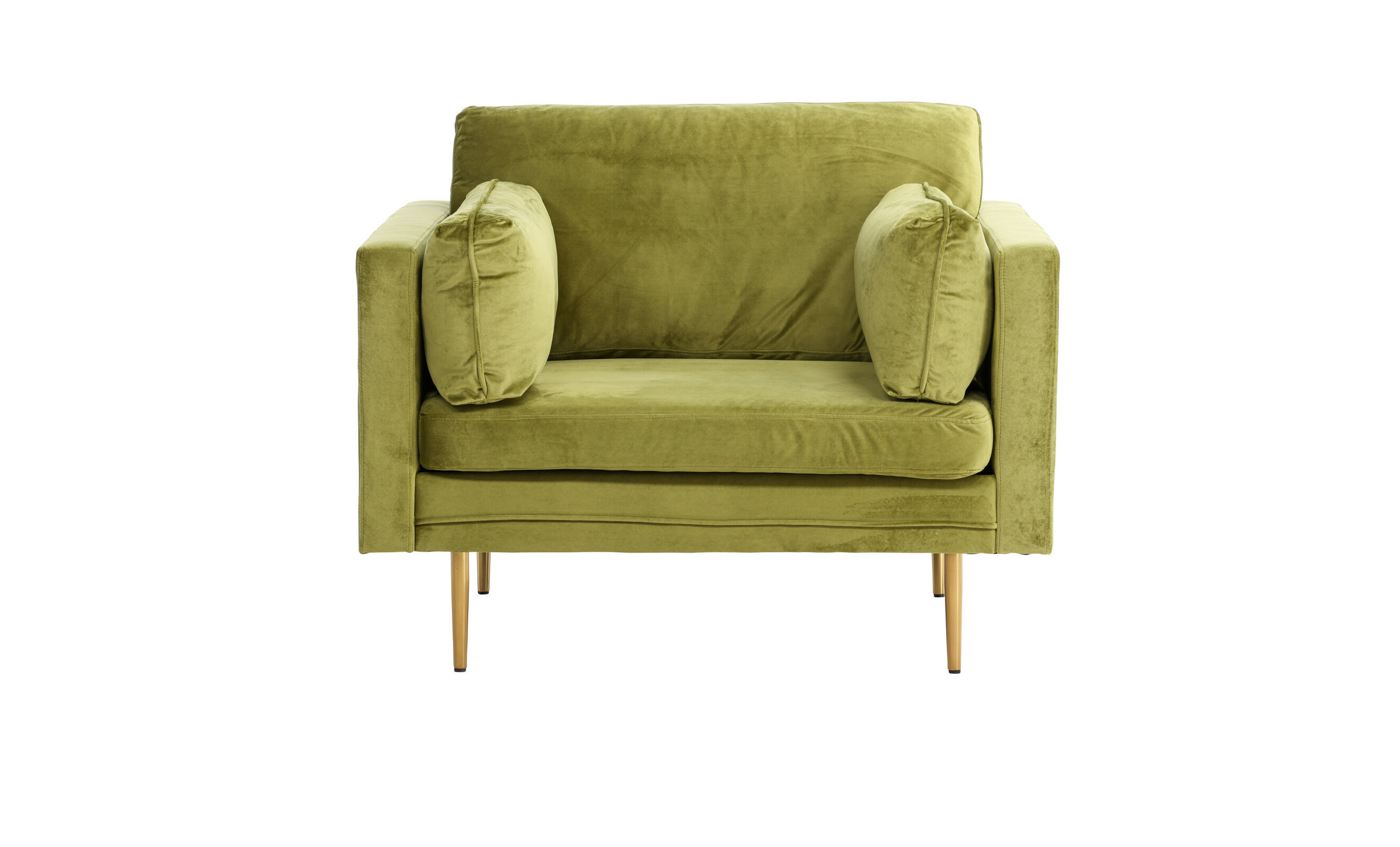 Nohr Fauteuil 'Tylan' Velvet, kleur Groen