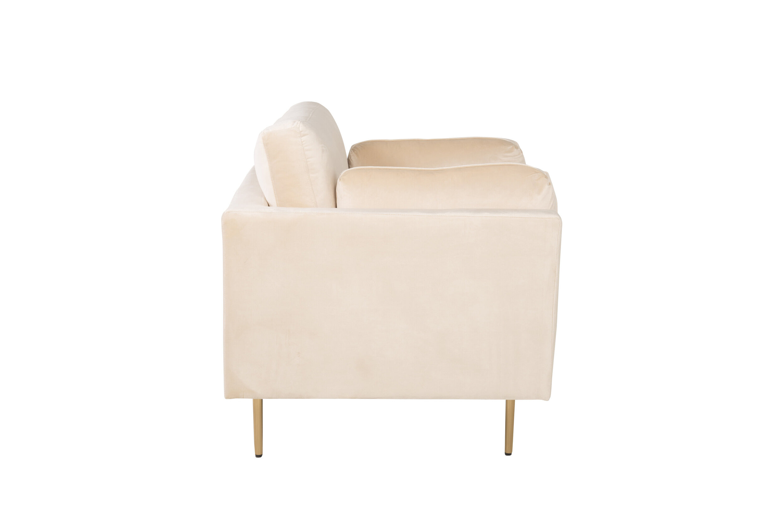 Nohr Fauteuil 'Tylan' Velvet, kleur Beige