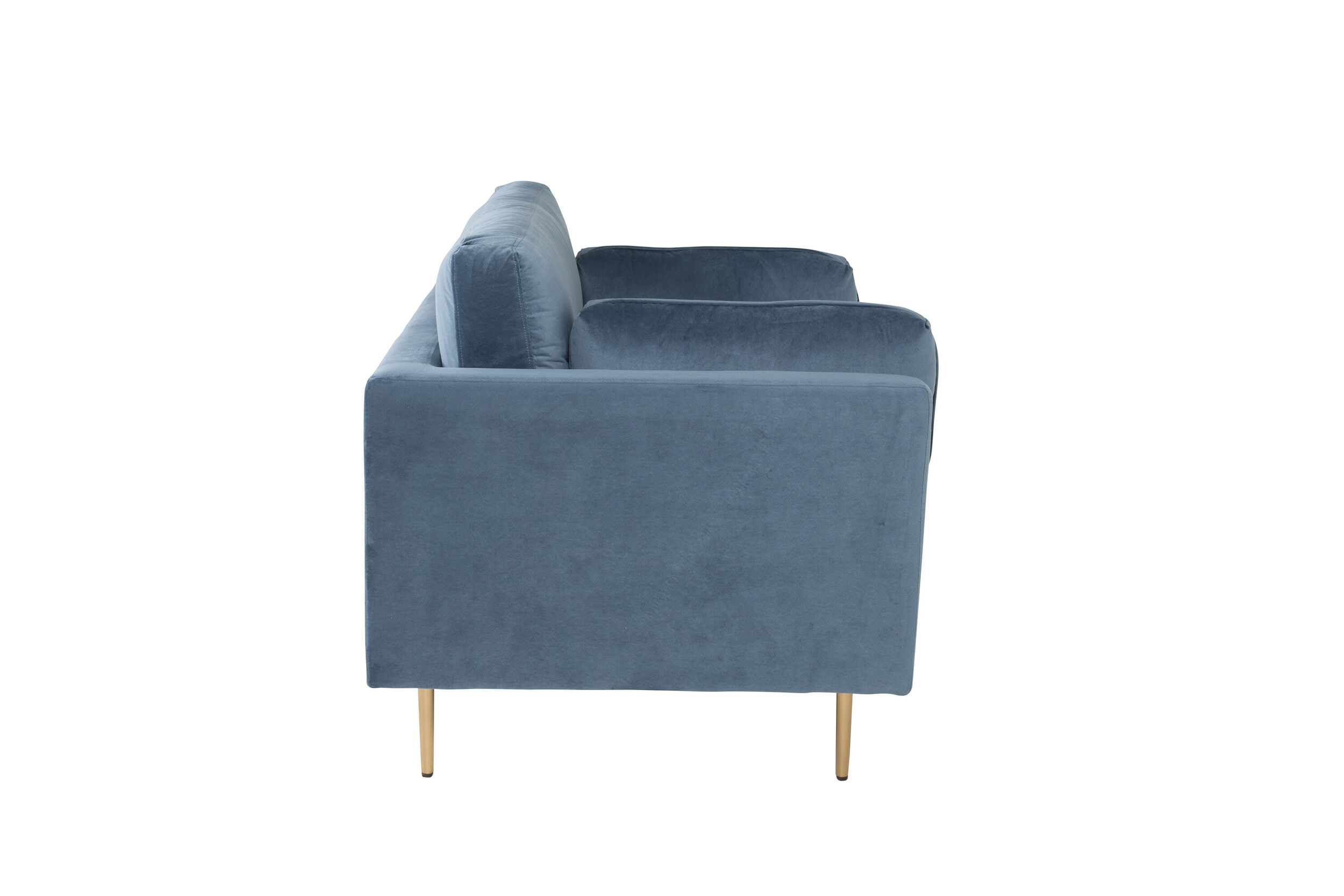 Nohr Fauteuil 'Tylan' Velvet, kleur Blauw