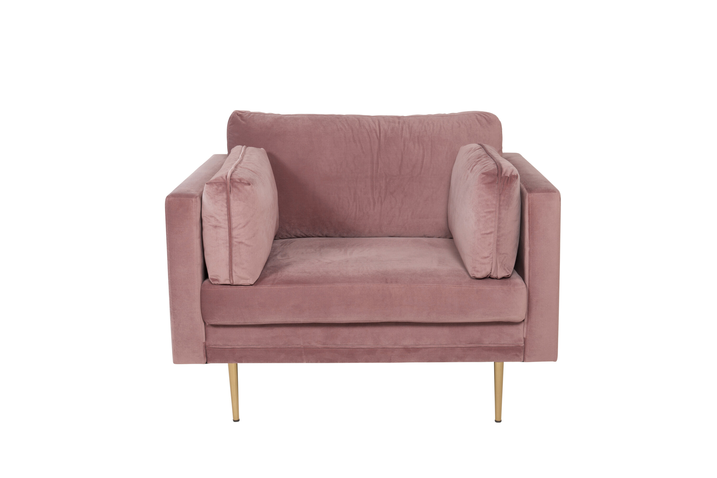 Nohr Fauteuil 'Tylan' Velvet, kleur Roze