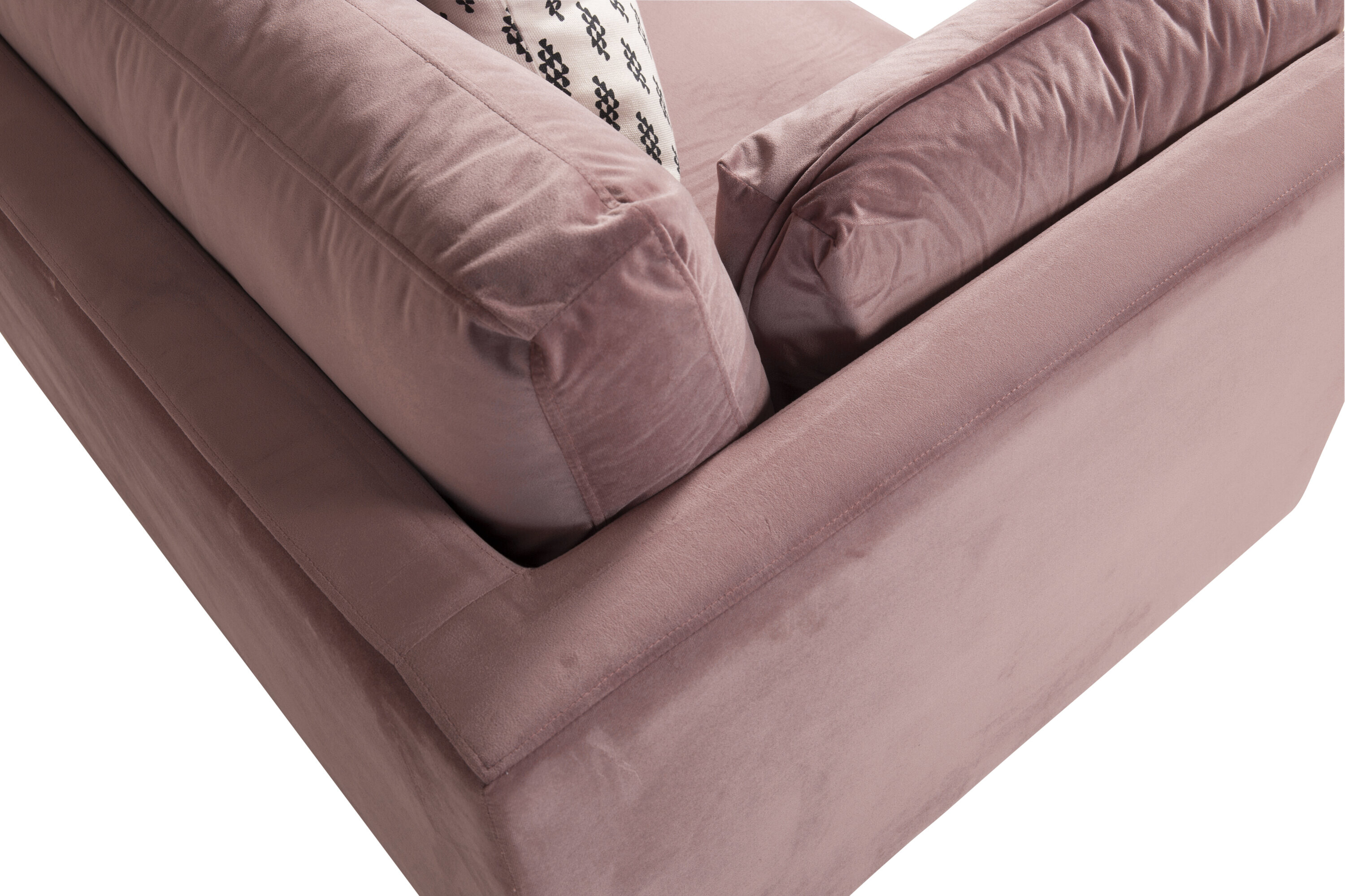 Nohr Fauteuil 'Tylan' Velvet, kleur Roze