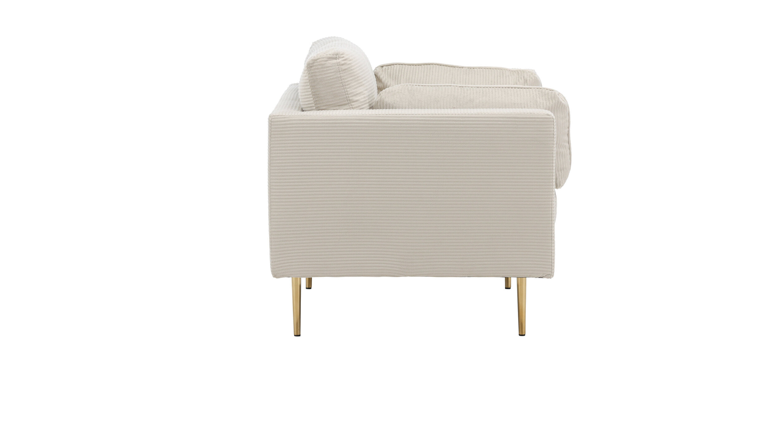 Nohr Fauteuil 'Tylan' Rib, kleur Lichtgrijs