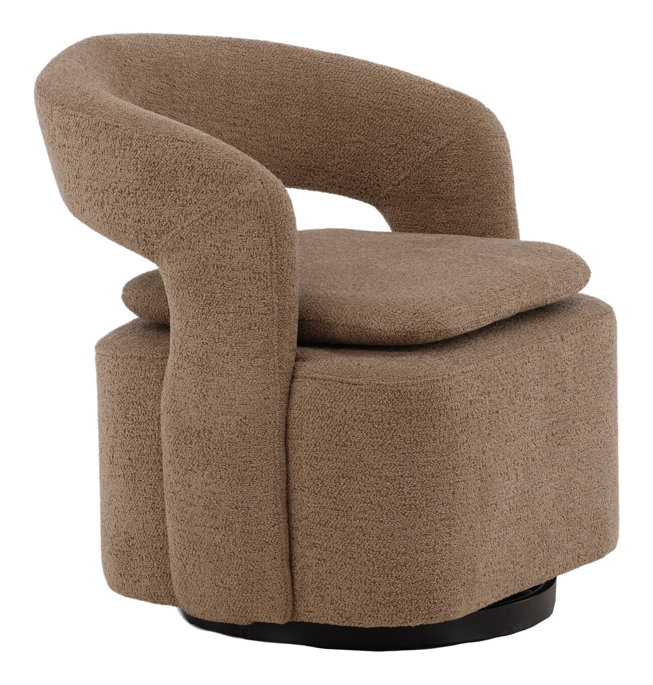 Nohr Draaifauteuil 'Soledad' Bouclé, kleur Beige